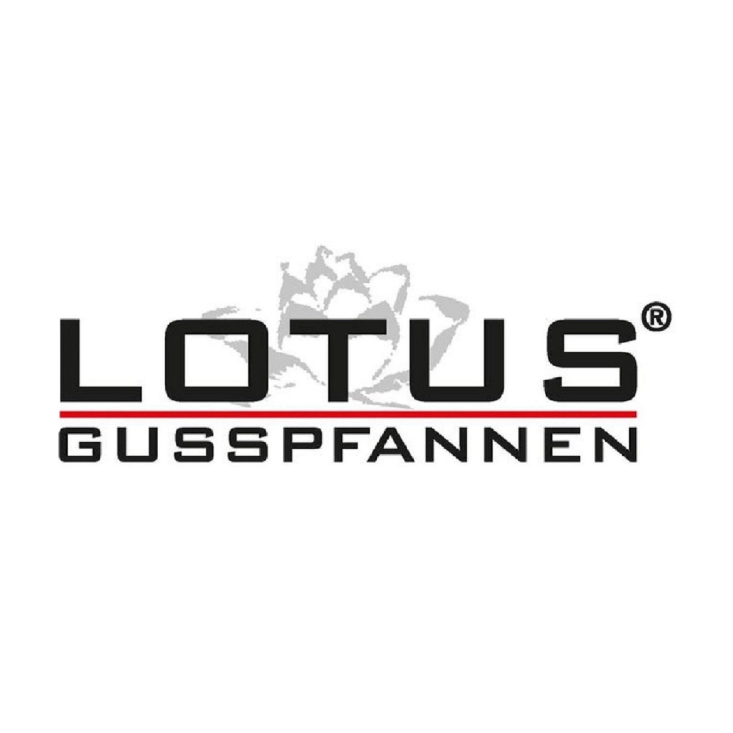 Lotus Gusspfannen Bratpfanne LOTUS Hochrandpfanne Induktionsfähig 24cm Alu Guss