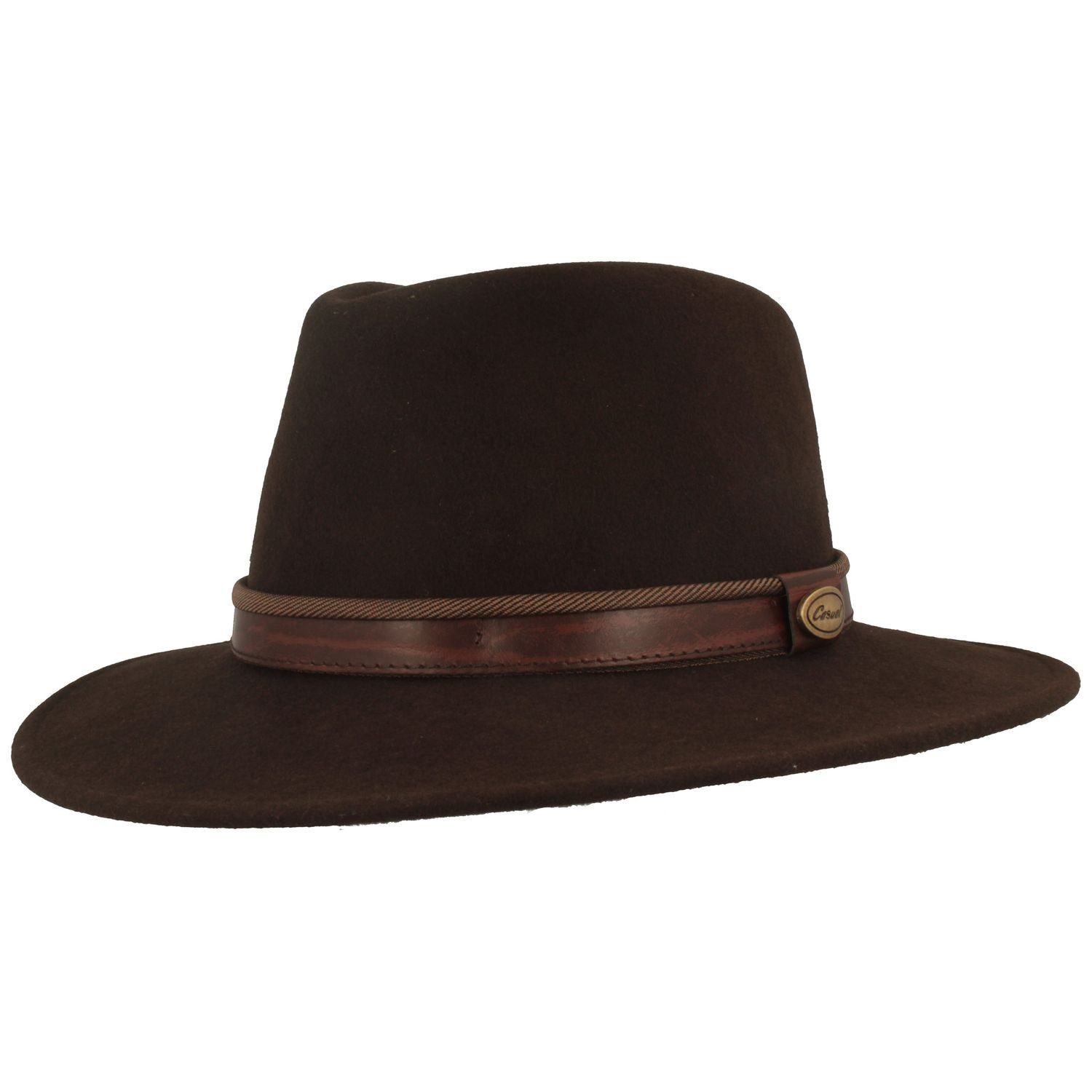 Breiter Filzhut rollbar aus Wollfilz günstig online kaufen