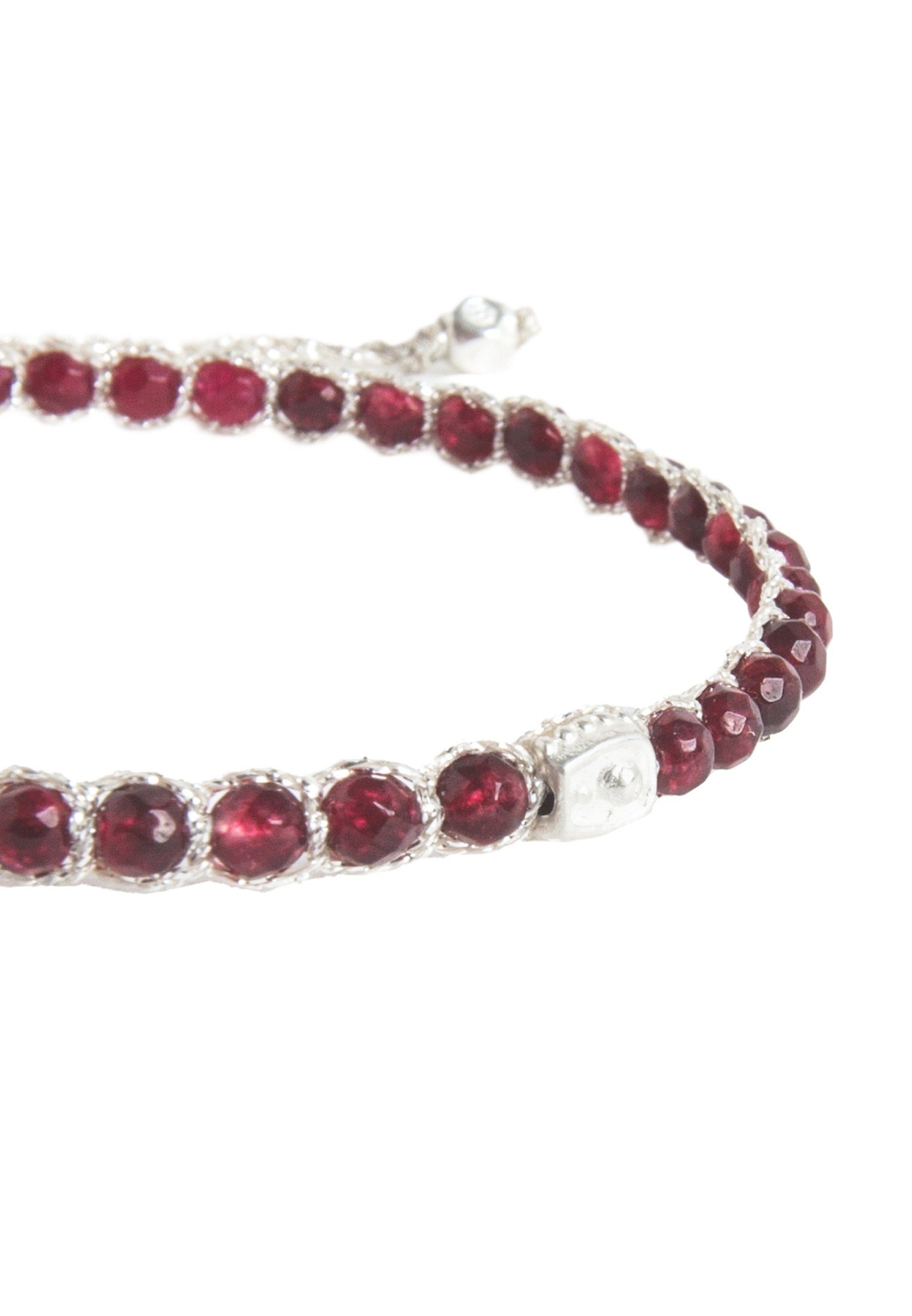 SAMAPURA Armband Rubin Armband, Silber Faden günstig online kaufen