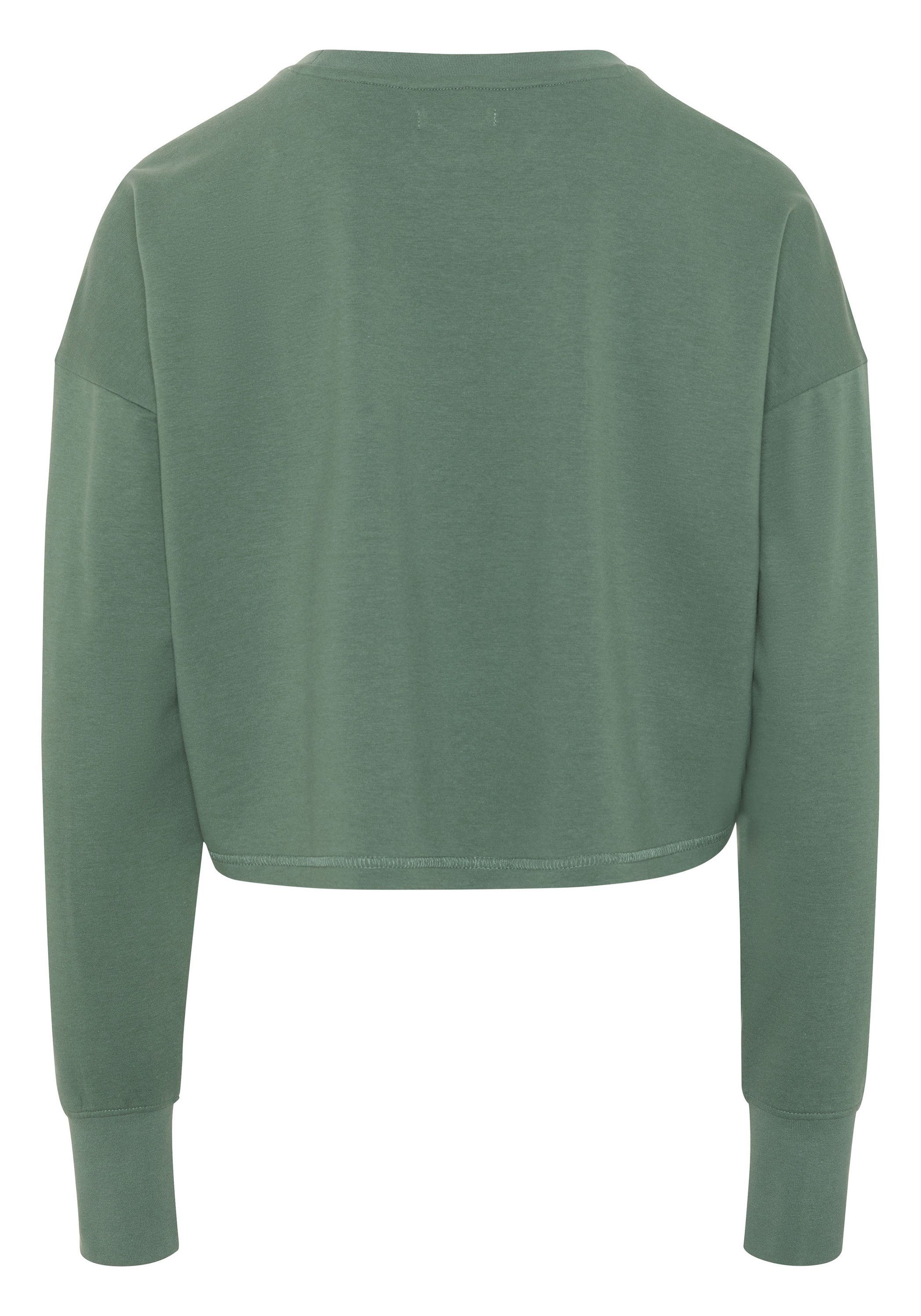 Detto Fatto Sweatshirt in lässig gecroppter Silhouette günstig online kaufen