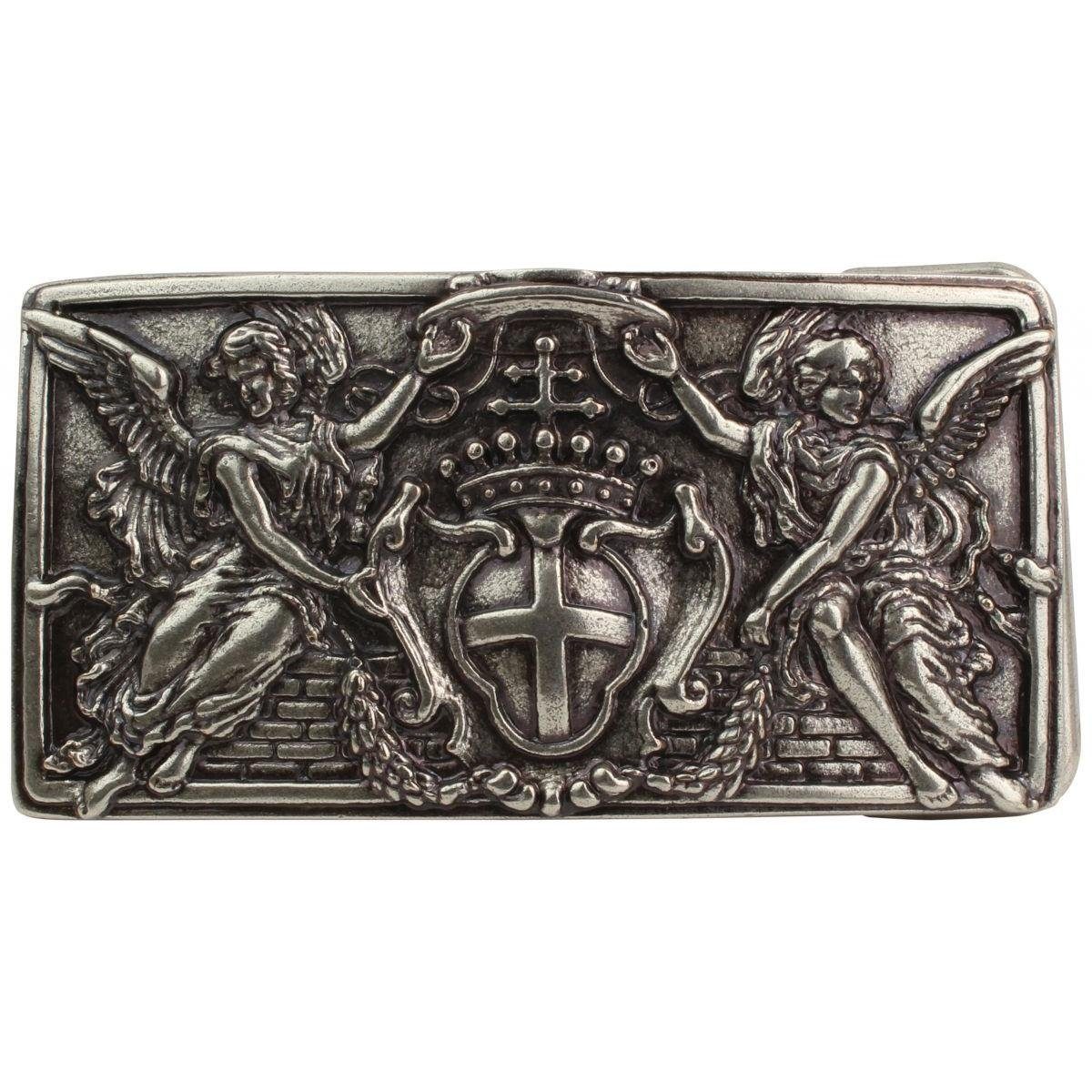 BELTINGER Gürtelschnalle Himmelswächter 4,0 cm - Buckle Wechselschließe Gürtelschließe 40mm - G (1-St)