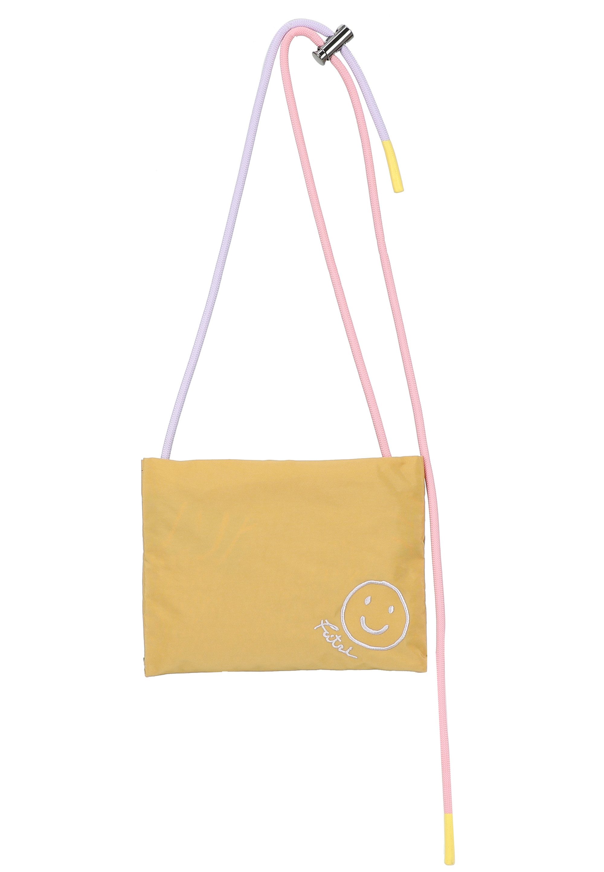 Fritzi aus Preußen Schultertasche Fritzi ME Cross Smile, mit fröhlichen Smile-Print
