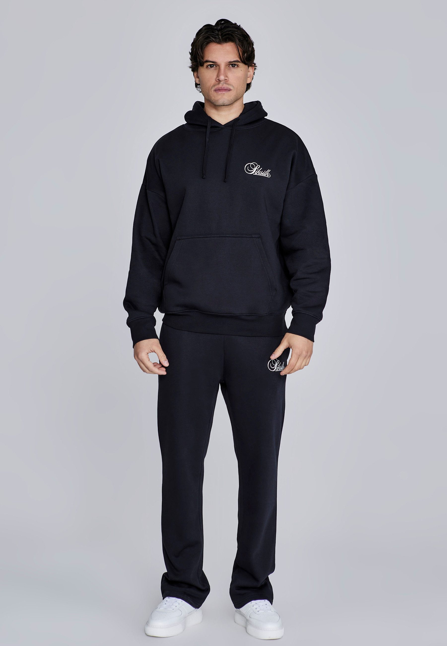 Siksilk Sweatanzug SikSilk Herren Hoodie und Jogginghose Set