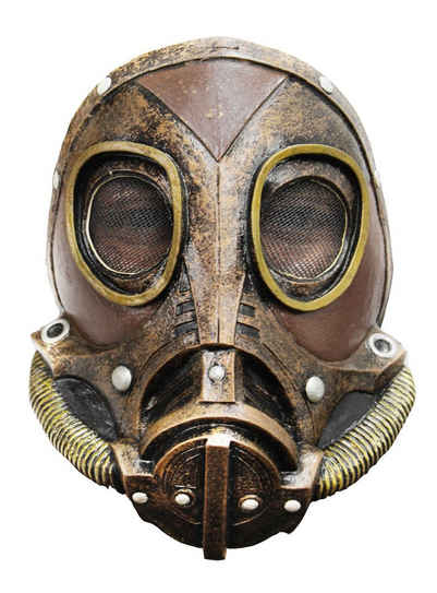 Ghoulish Productions Verkleidungsmaske Steampunk Schutzmaske, Bei zuviel Steam wird schlechte Luft zu einem ernsten Problem