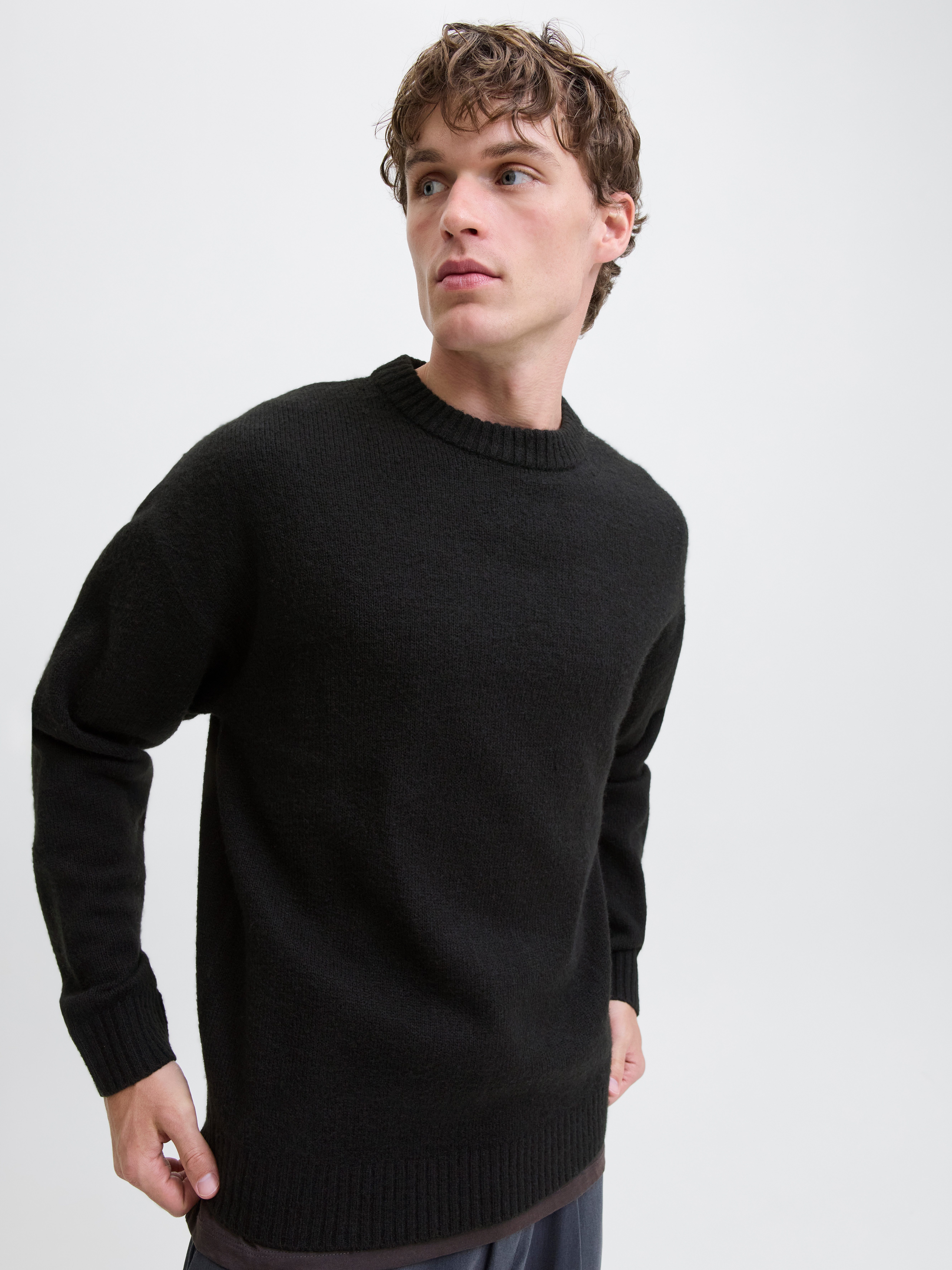 Jack & Jones Strickpullover JJESOHO OLLIE KNIT CREW NECK SN günstig online kaufen