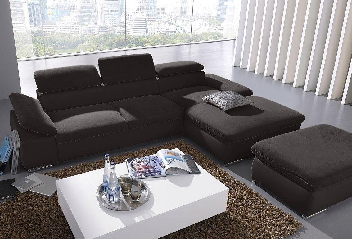sit&more Ecksofa Valantine L-Form, inkl. Kopf- und Armteilverstellung, wahlweise mit Bettfunktion