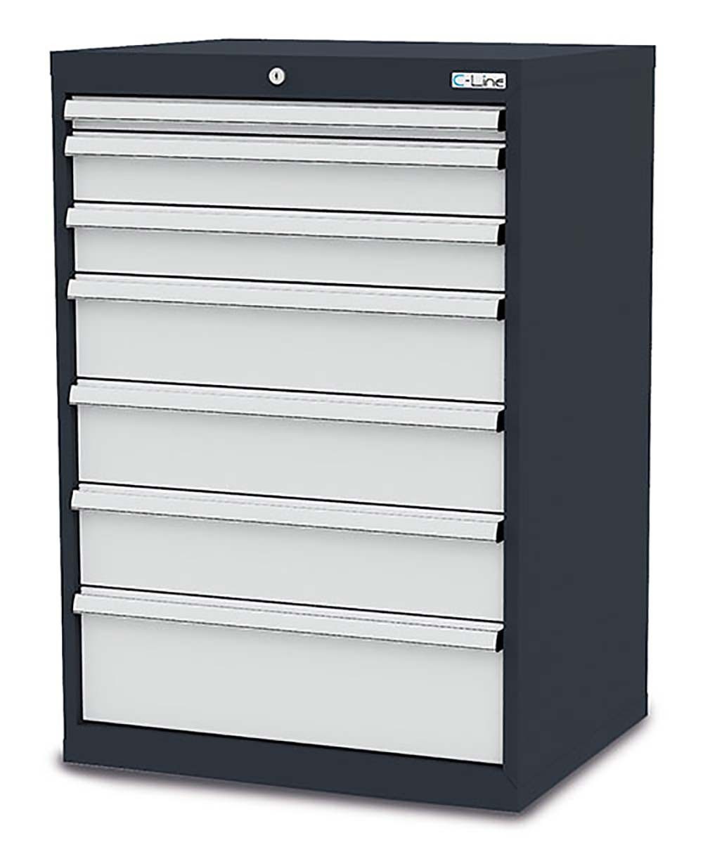 Simplaflex Werkzeugschrank Simplaflex Schubladenschrank, 7 Schubladen, BxTx günstig online kaufen