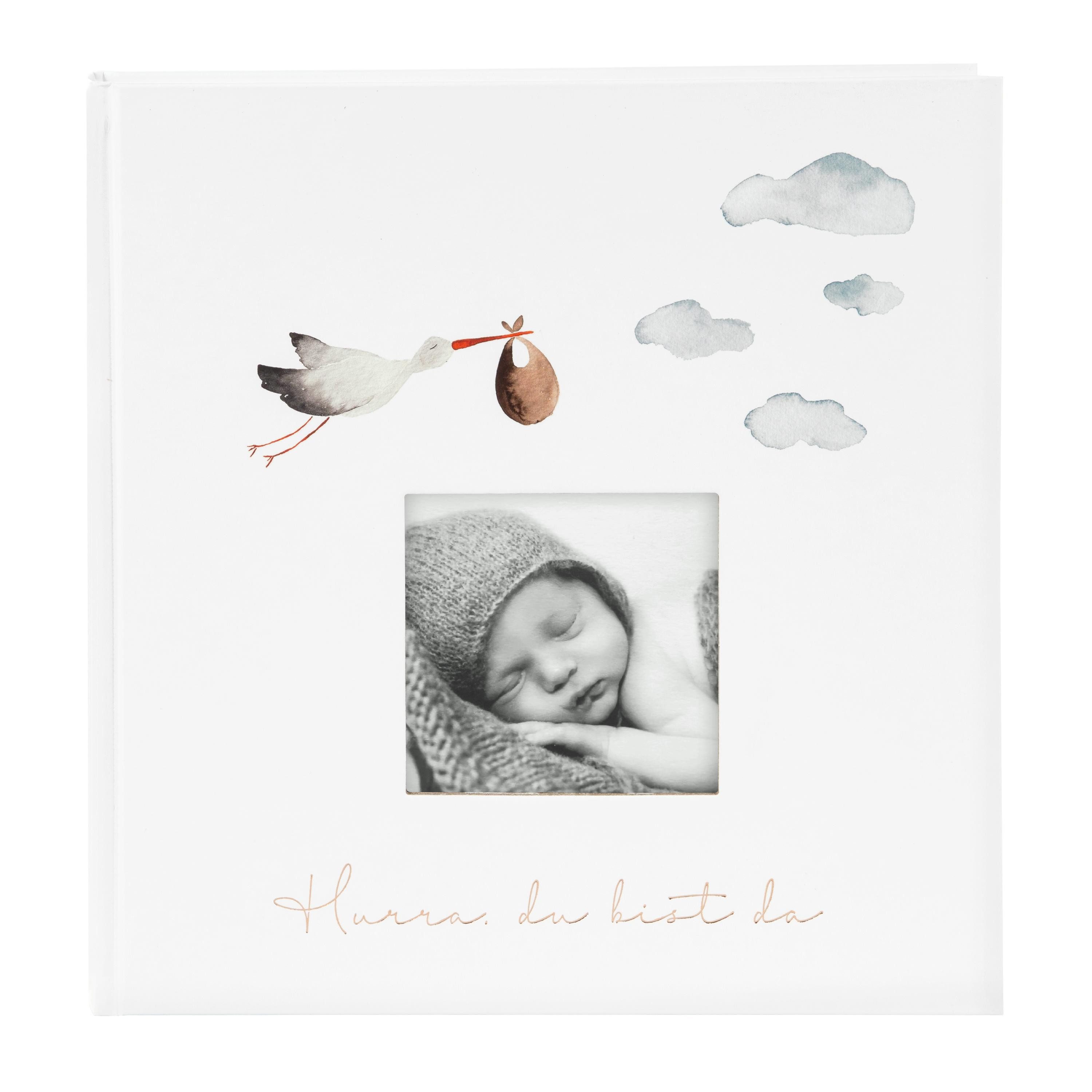 Goldbuch Fotoalbum Babyalbum 15474 Hurra - Du bist da!