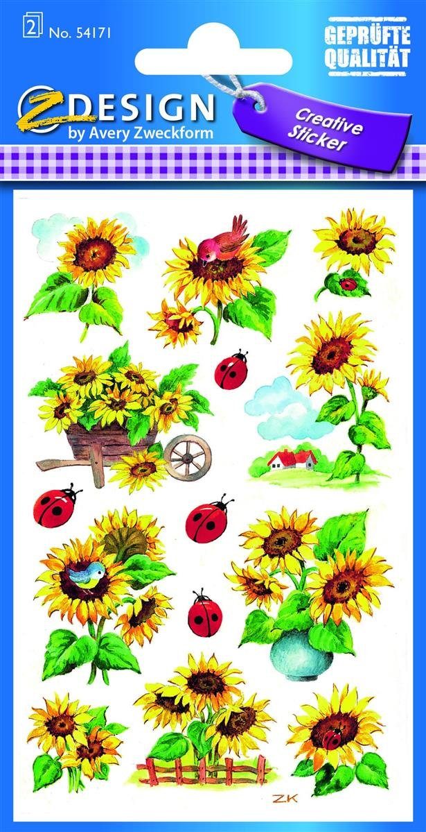 Kugelschreiber Z-Design Sonnenblumen Zweckform Avery AVERY Zweckform & Sticker