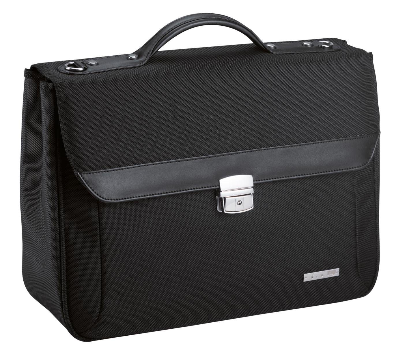 D&N Businesstasche Moderne Aktentasche in Schwarz für anspruchsvolle Berufstätige