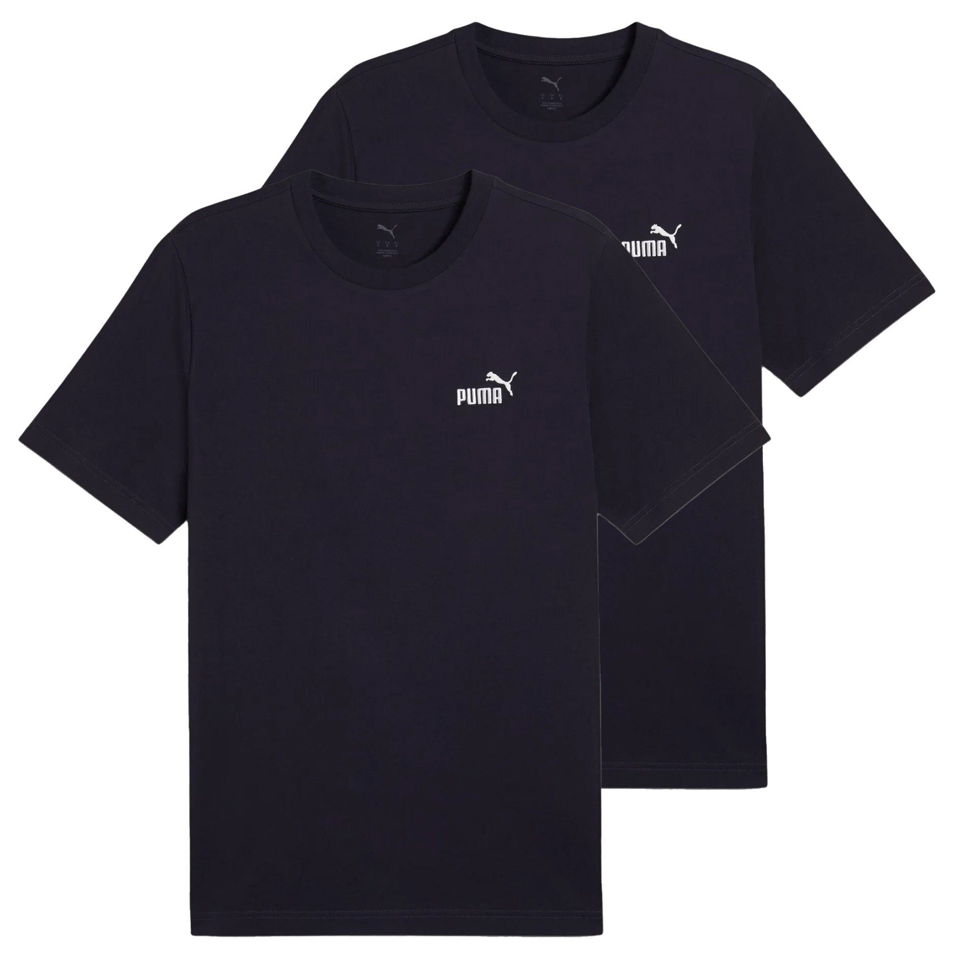 PUMA T-Shirt Herren T-Shirt 2er Pack Baumwolle (Packung, 2er Pack) günstig online kaufen