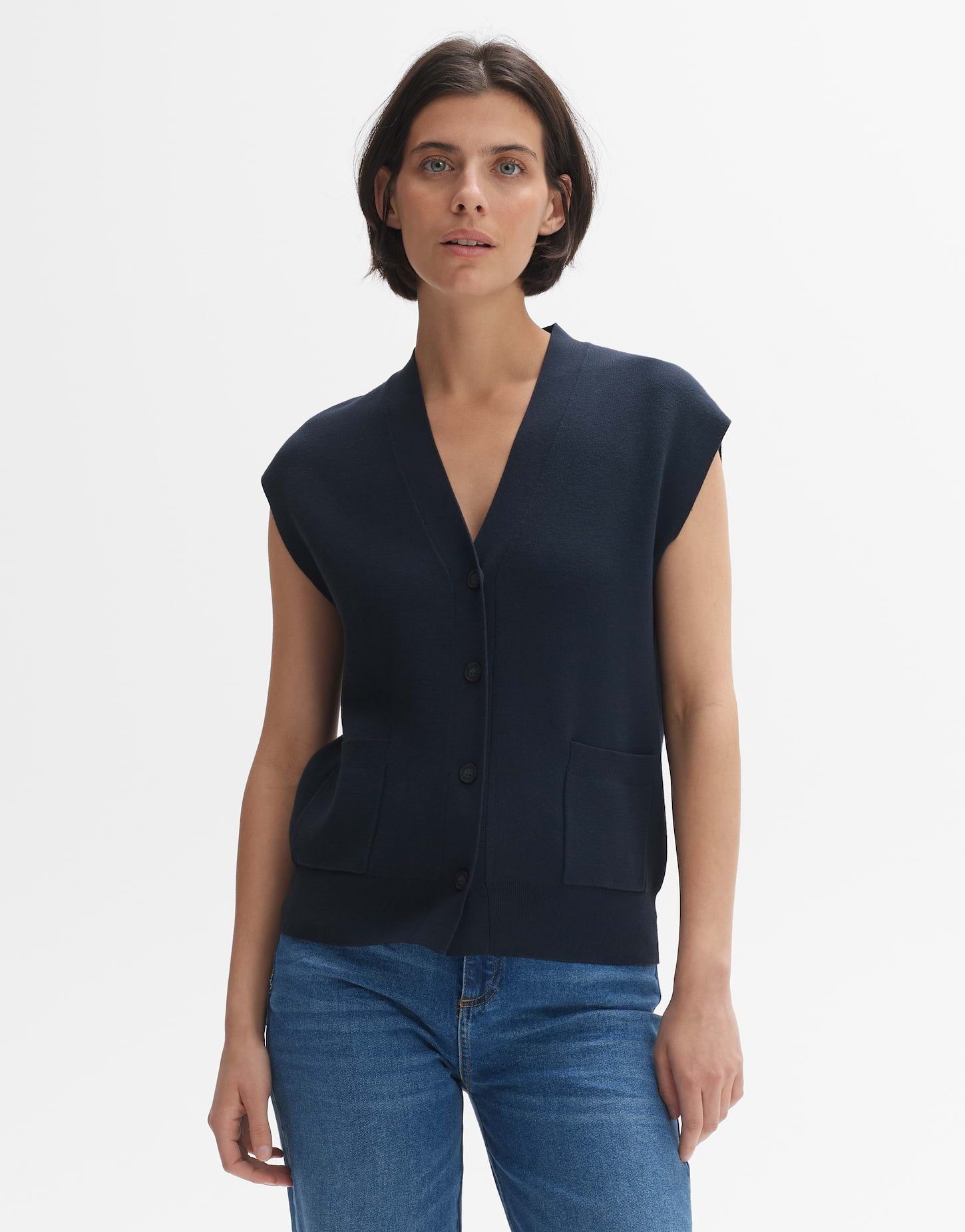 Strickweste Strickweste DASSIMA Regular aus Milano Strick