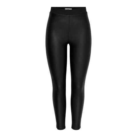 ONLY Lederimitathose ONLCOCO PU MIX LEGGINGS JRS EX