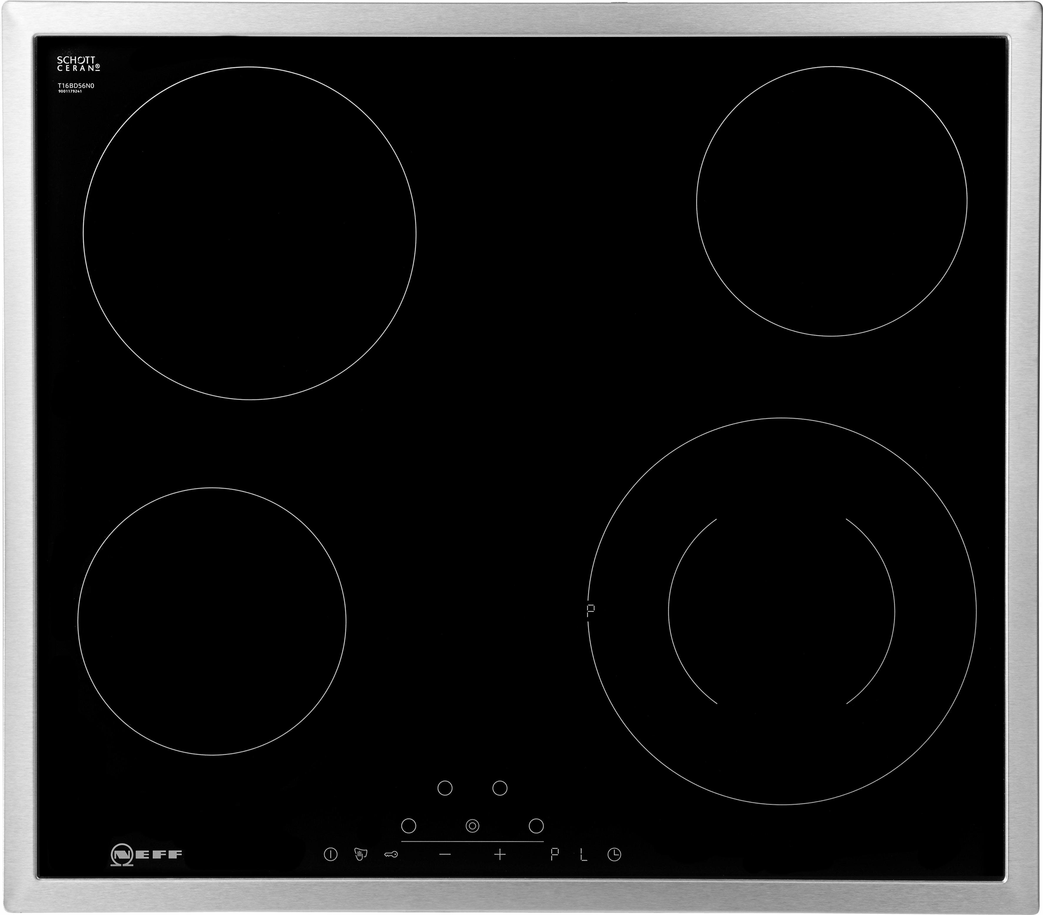 NEFF Elektro-Kochfeld von SCHOTT CERAN® N 50 T16BD56N0, mit  TouchControl-Bedienung