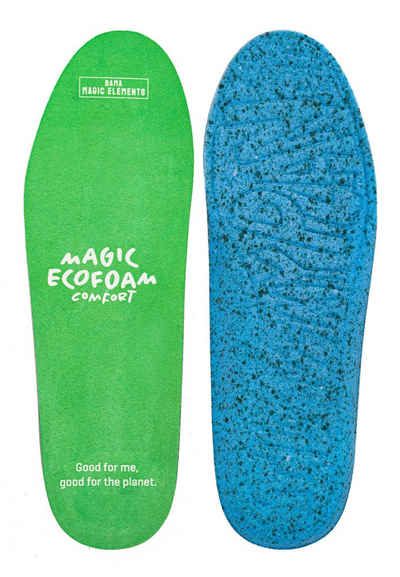 BAMA Group Einlegesohlen BAMA Magic ECOfoam Soft Comfort Fußbett, mit Ecofoam für weichen Polsterkomfort, mit Microluftkammern