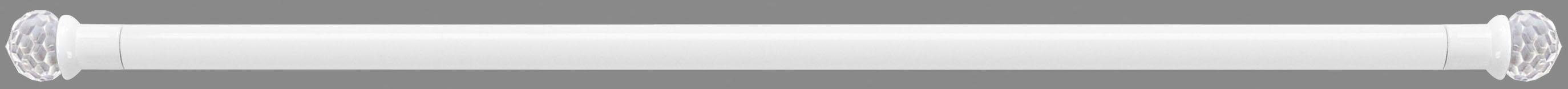 Good Life Vitragenstange Crystal, Ø 10 mm, 1-läufig, ausziehbar, ohne Bohre günstig online kaufen