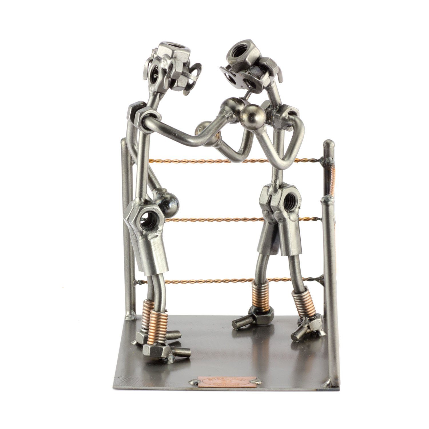 Steelman24 Dekofigur Steelman24 - Boxeur - Sculpture de metal