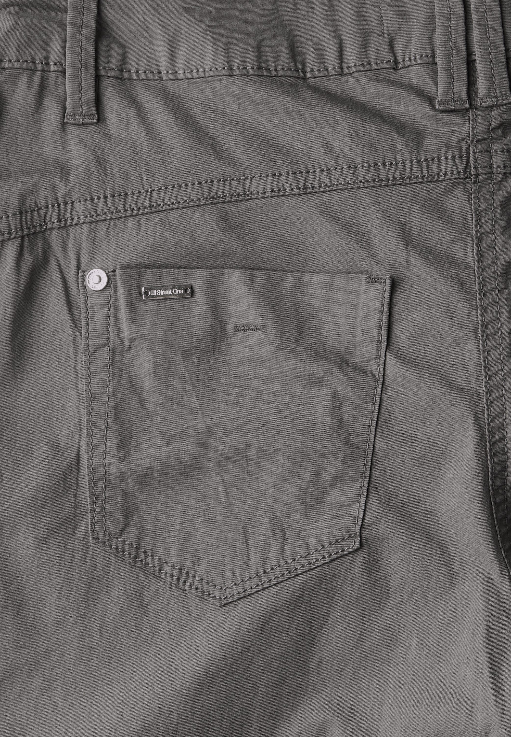 STREET ONE Bermudas mit Turn-Up Funktion