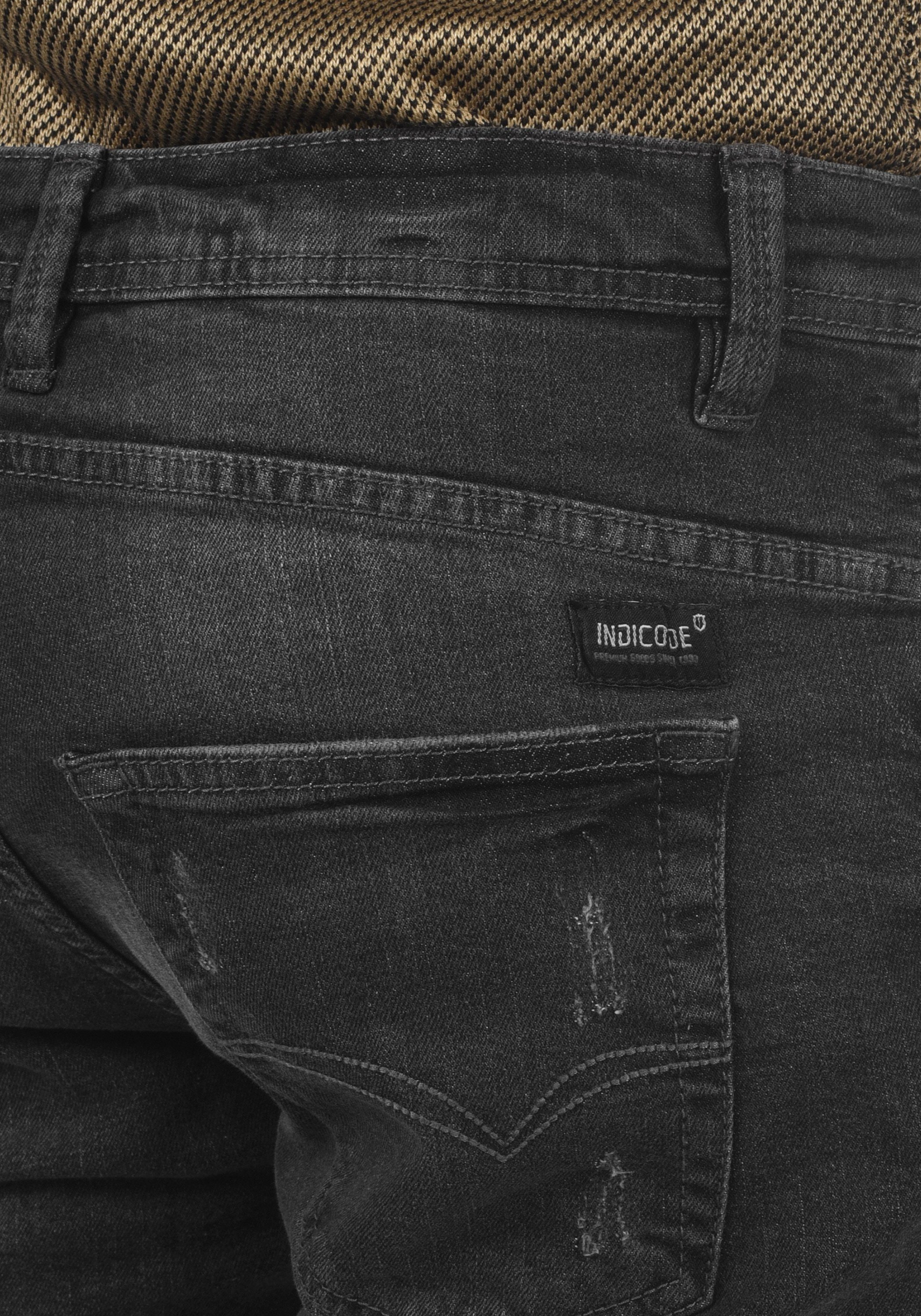 Indicode 5-Pocket-Jeans IDAldersgate Dark Grey (910)