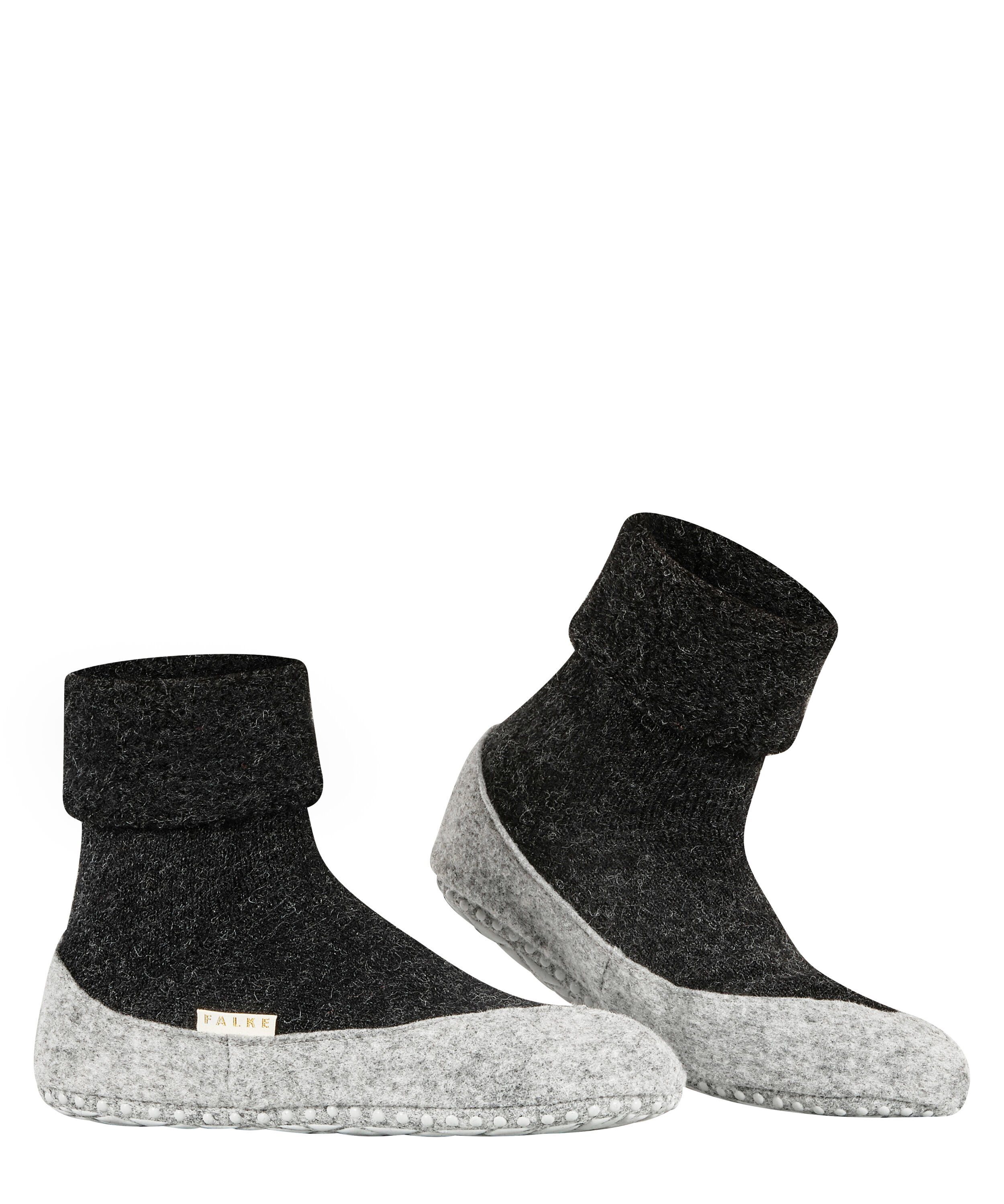 FALKE Socken FALKE Cosyshoe Damen (1-Paar) mit Merinowolle & rutschhemmender Sohle