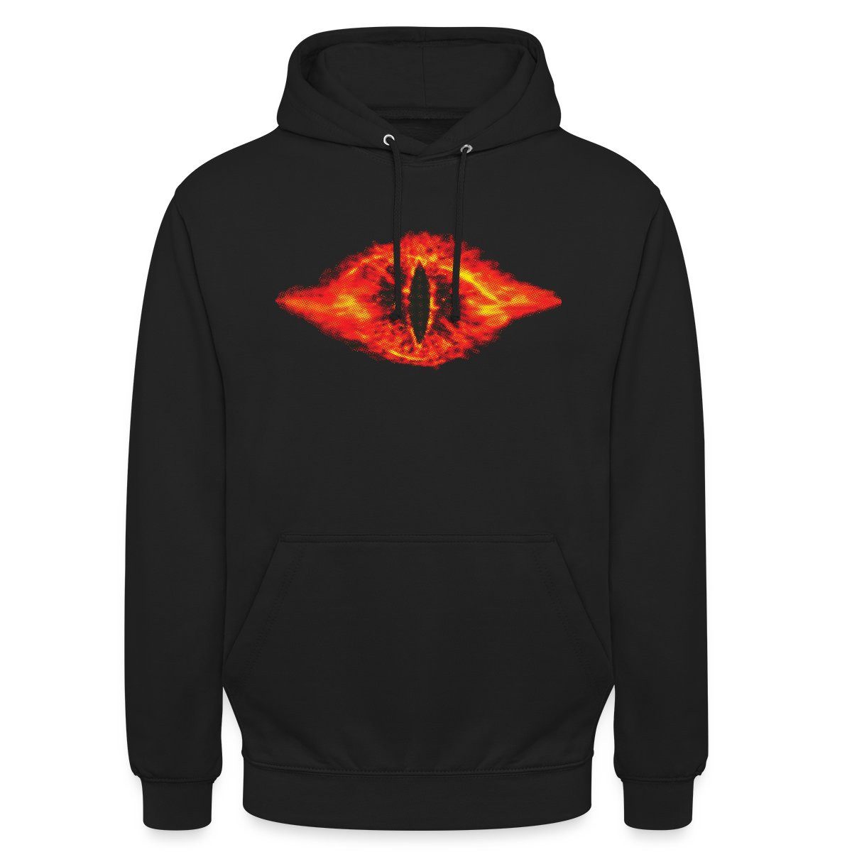 Spreadshirt Hoodie Der Herr Der Ringe Das Rote Auge Saurons Unisex Hoodie (1-tlg)