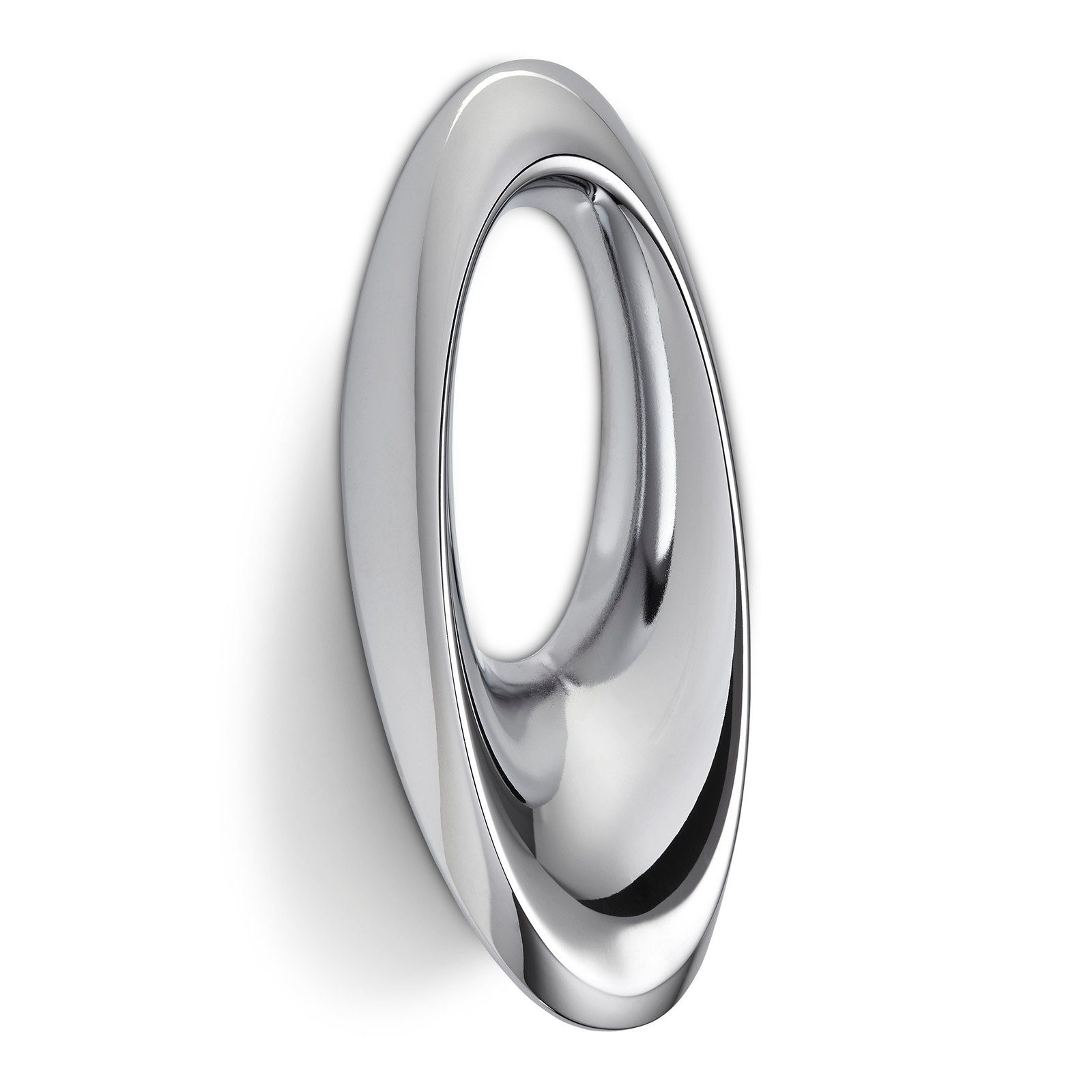 SO-TECH® Möbelgriff SW63 BA 32 mm Chrom poliert Designgriff oval, Griff Schrankgriff Schubladengriff - incl. Schrauben – Bild 2 von 5