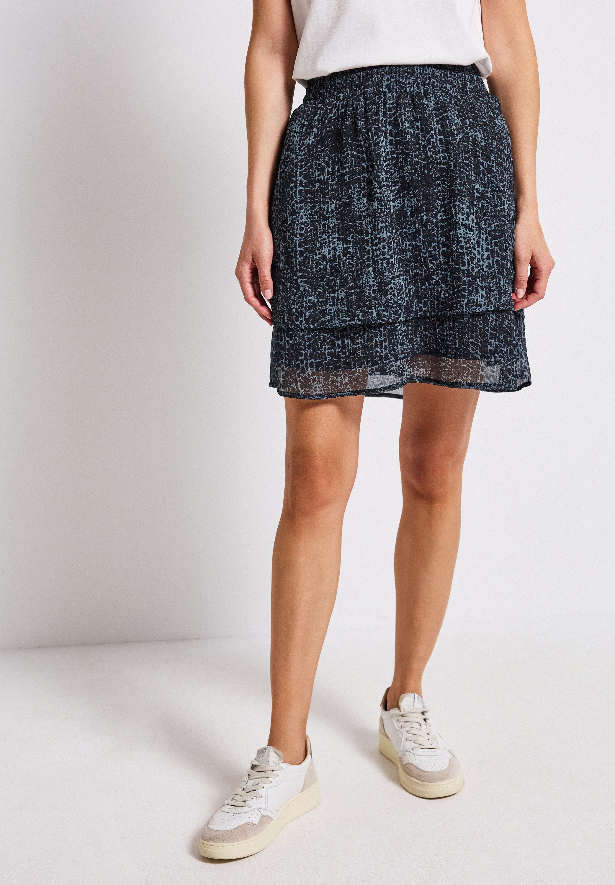 STREET ONE Sommerrock mit seitlichen Einschubtaschen