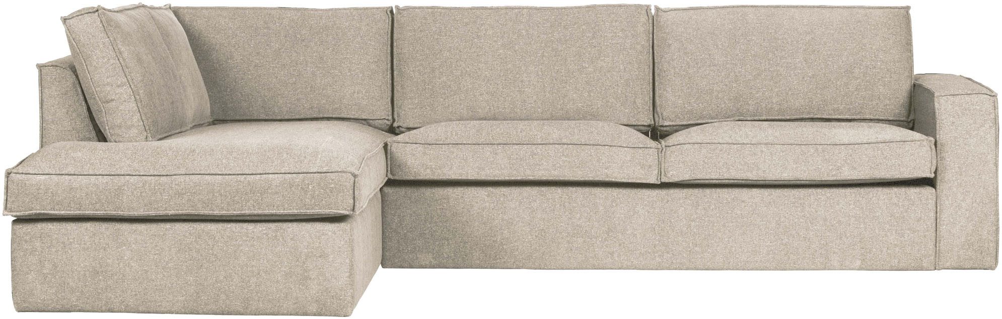WOOOD Ecksofa Thomas, frei im Raum stellbar, Stellmaße H 92 cm x B 283 cm, L-Form