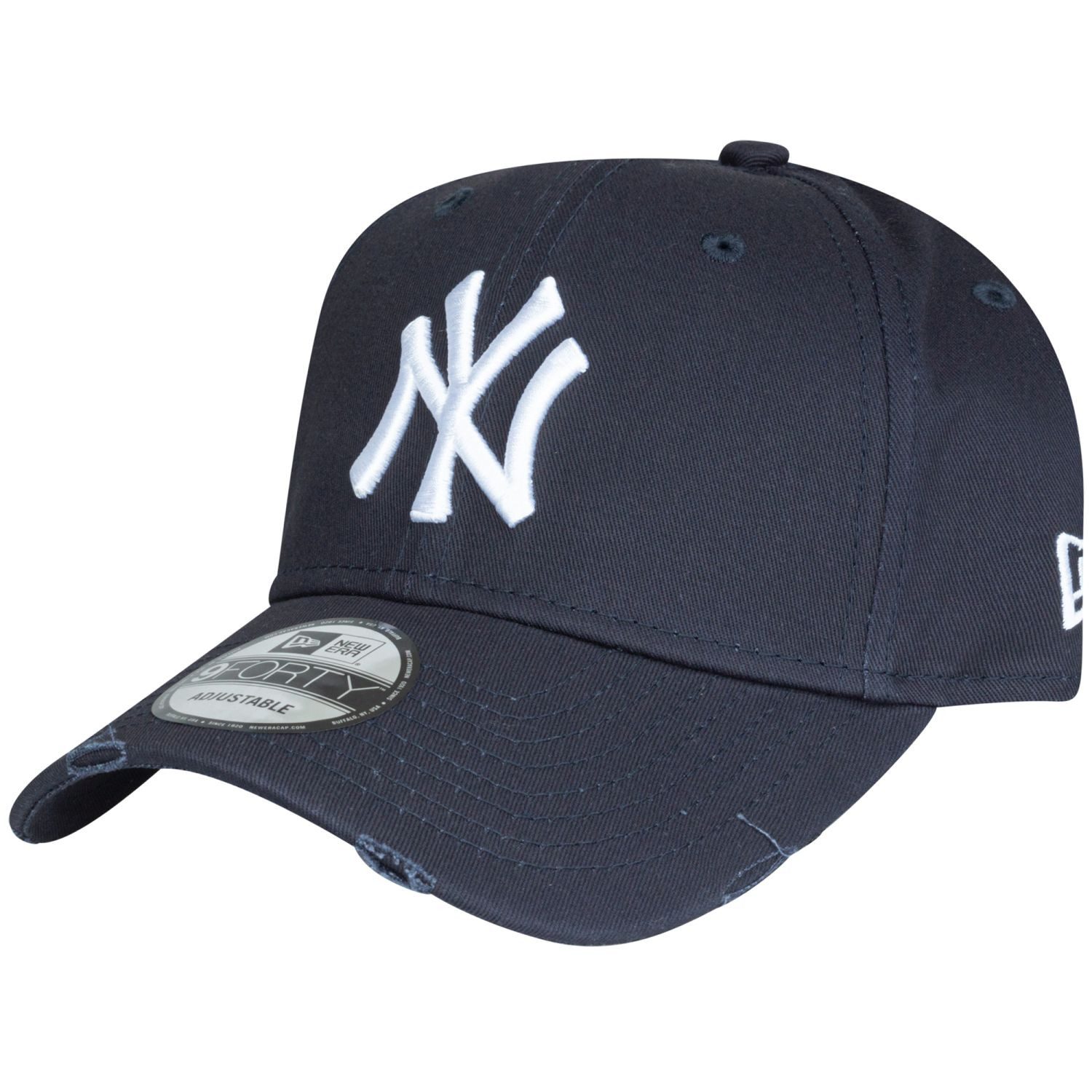 Baseball Cap 9Forty Strapback DISTRESSED NY Yankees