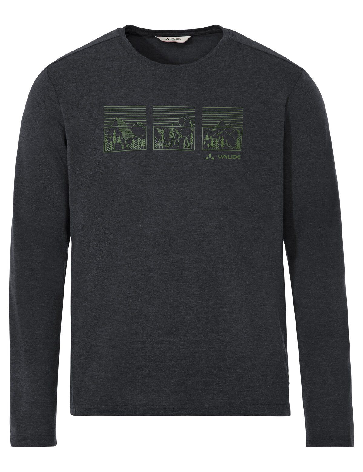 VAUDE T-Shirt Men's Rosemoor LS T-Shirt III (1-tlg) schnelltrocknendes und funktionelles Shirt