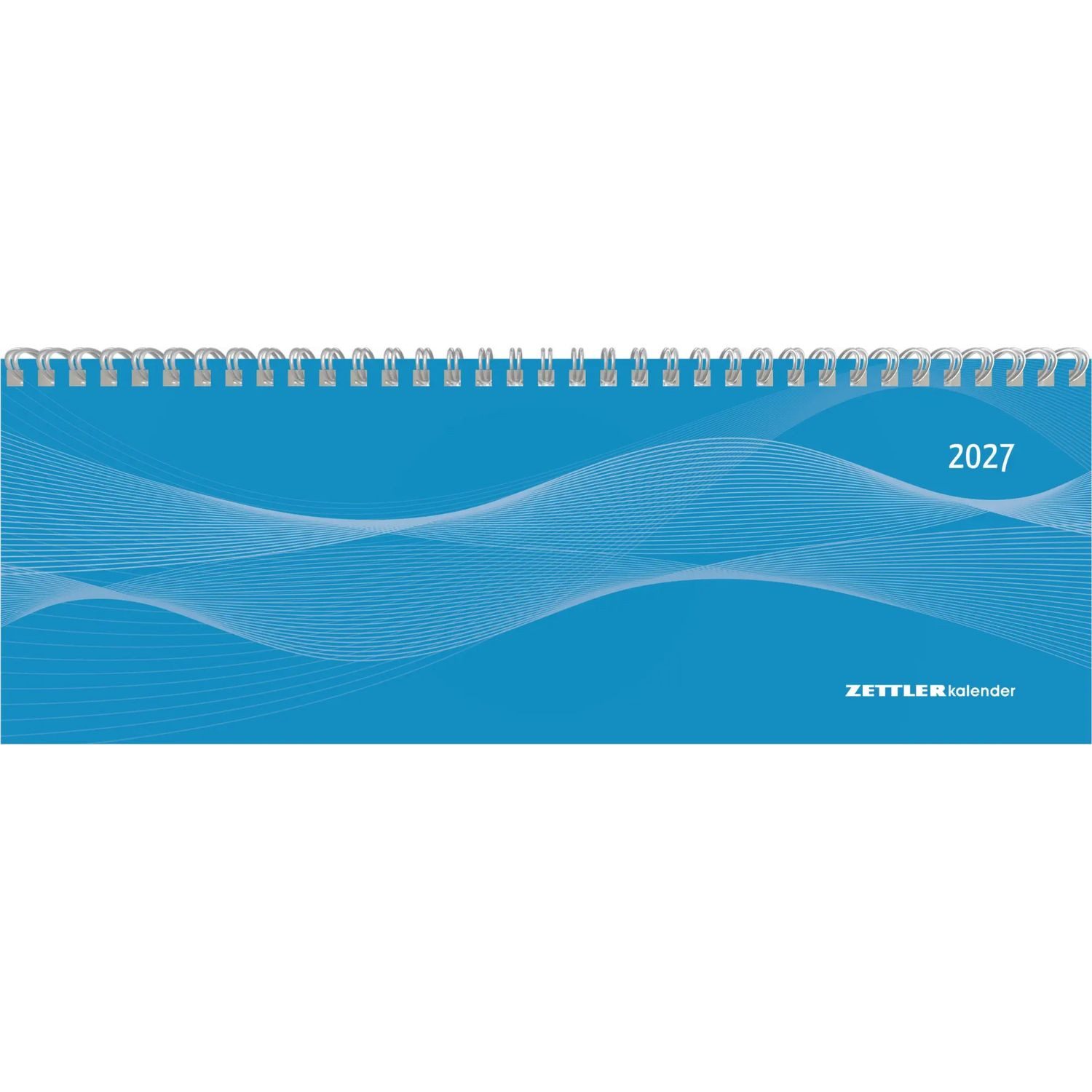 Querkalender Tisch-Querkalender Profi blau 2027