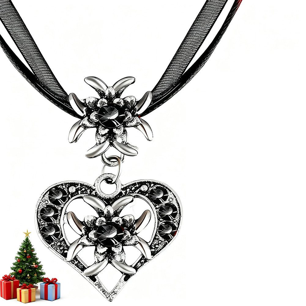 CLTYQ Schmuckset Schmuckset für Damen,Kette und Ohrringe Set,Kostümzubehör, Geschenk für Damen,ideal zu Weihnachten & Valentinstag