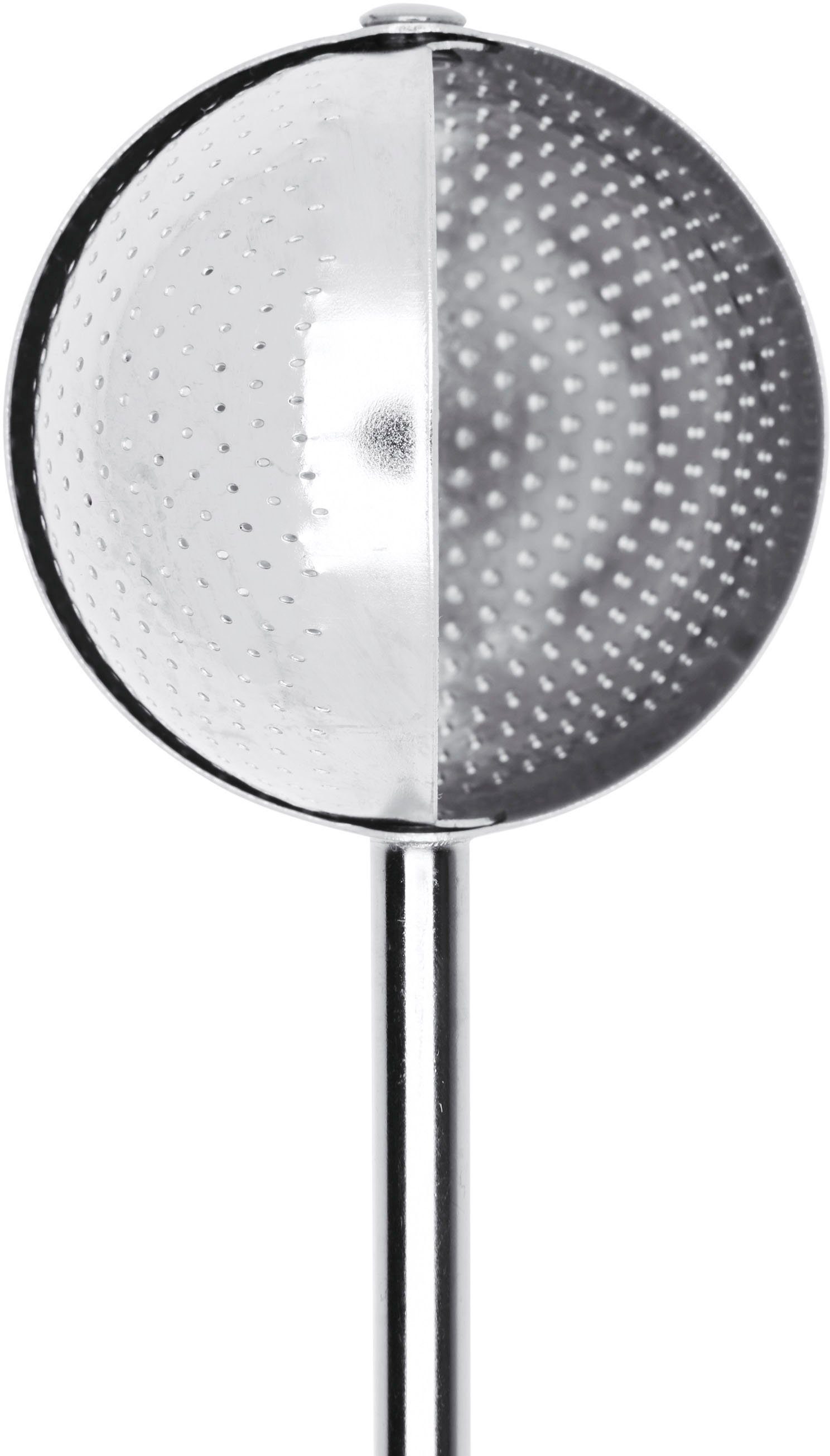 OXO Good Grips Teesieb, Edelstahl, mit Drehfunktion für losen Tee