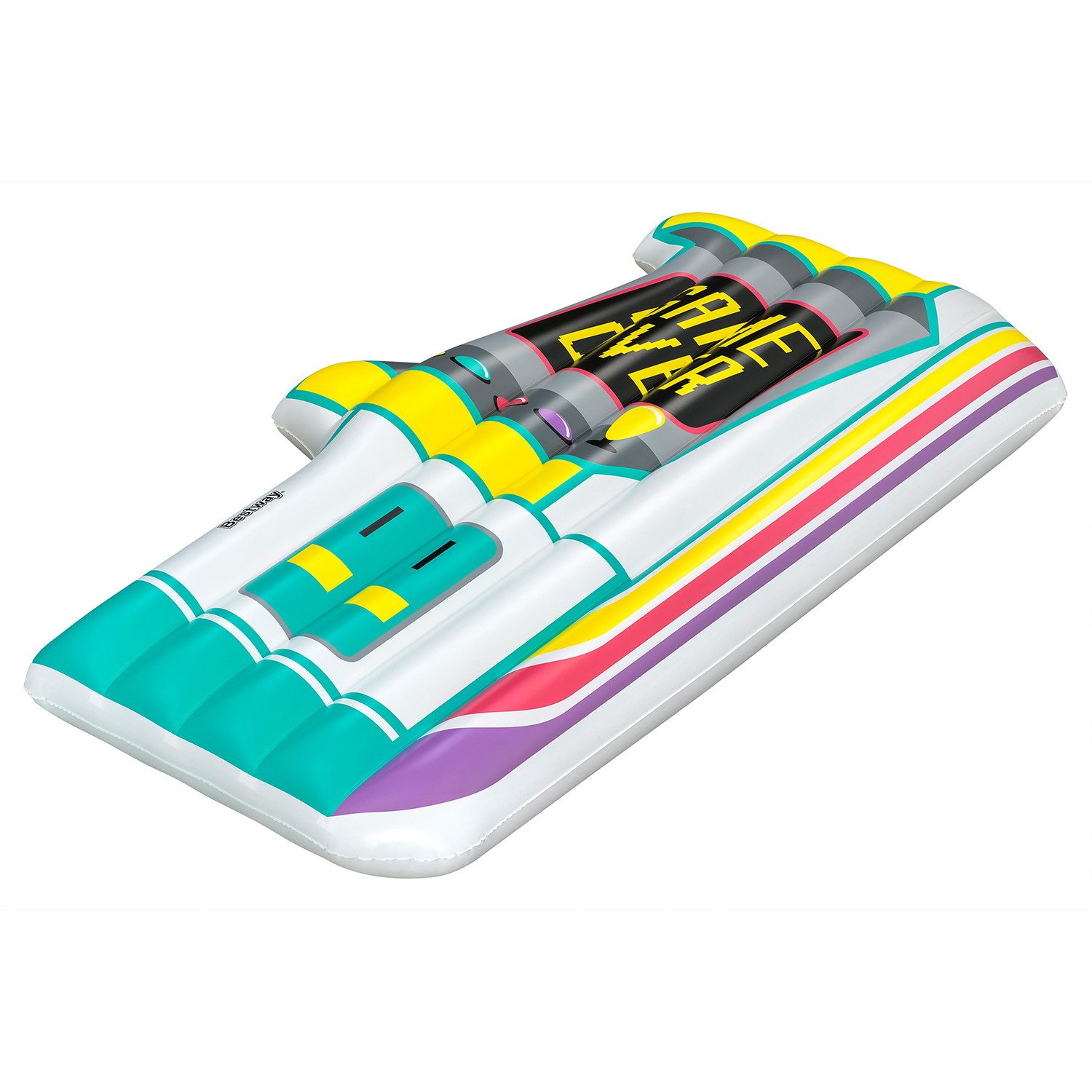 Bestway Luftmatratze Videospiel, (Packung, 1-St., Beschichtung verhindert ein Ausbleichen / Abfärben der Oberfläche), 174 x 99 x 22 cm