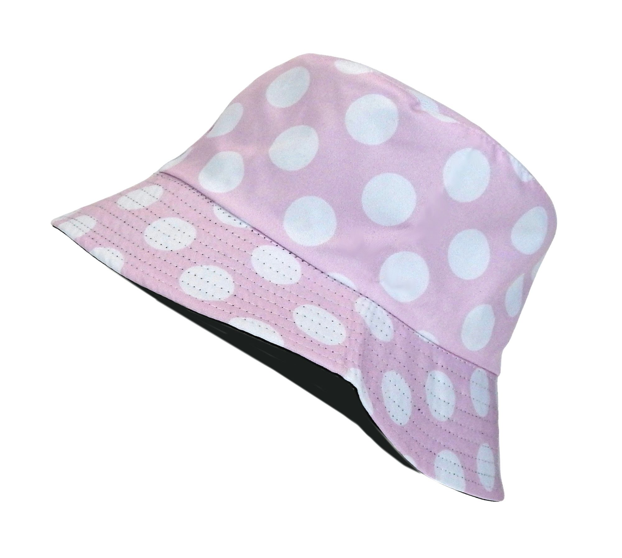 Ella Jonte Sonnenhut Bucket Hat mit Polka Dots – Stylischer Wendehut für Sommer & Urlaub