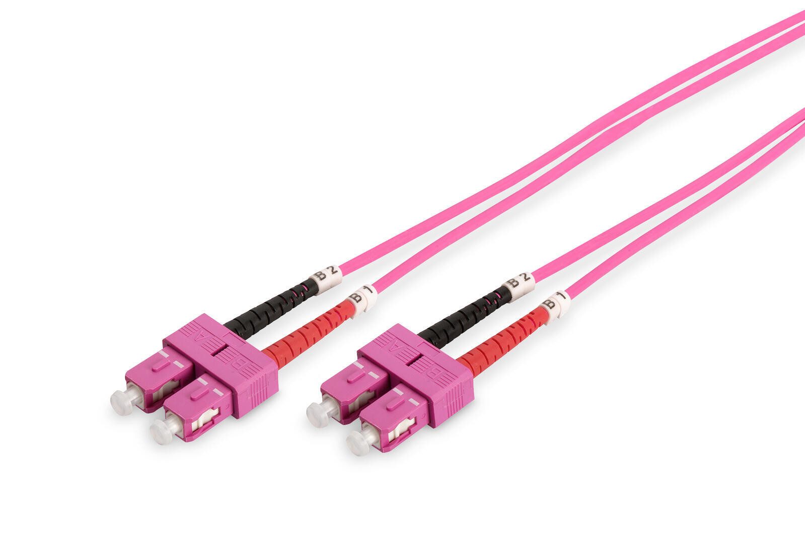 Digitus LWL Multimode Patchkabel, OM4, SC / SC Netzwerkkabel
