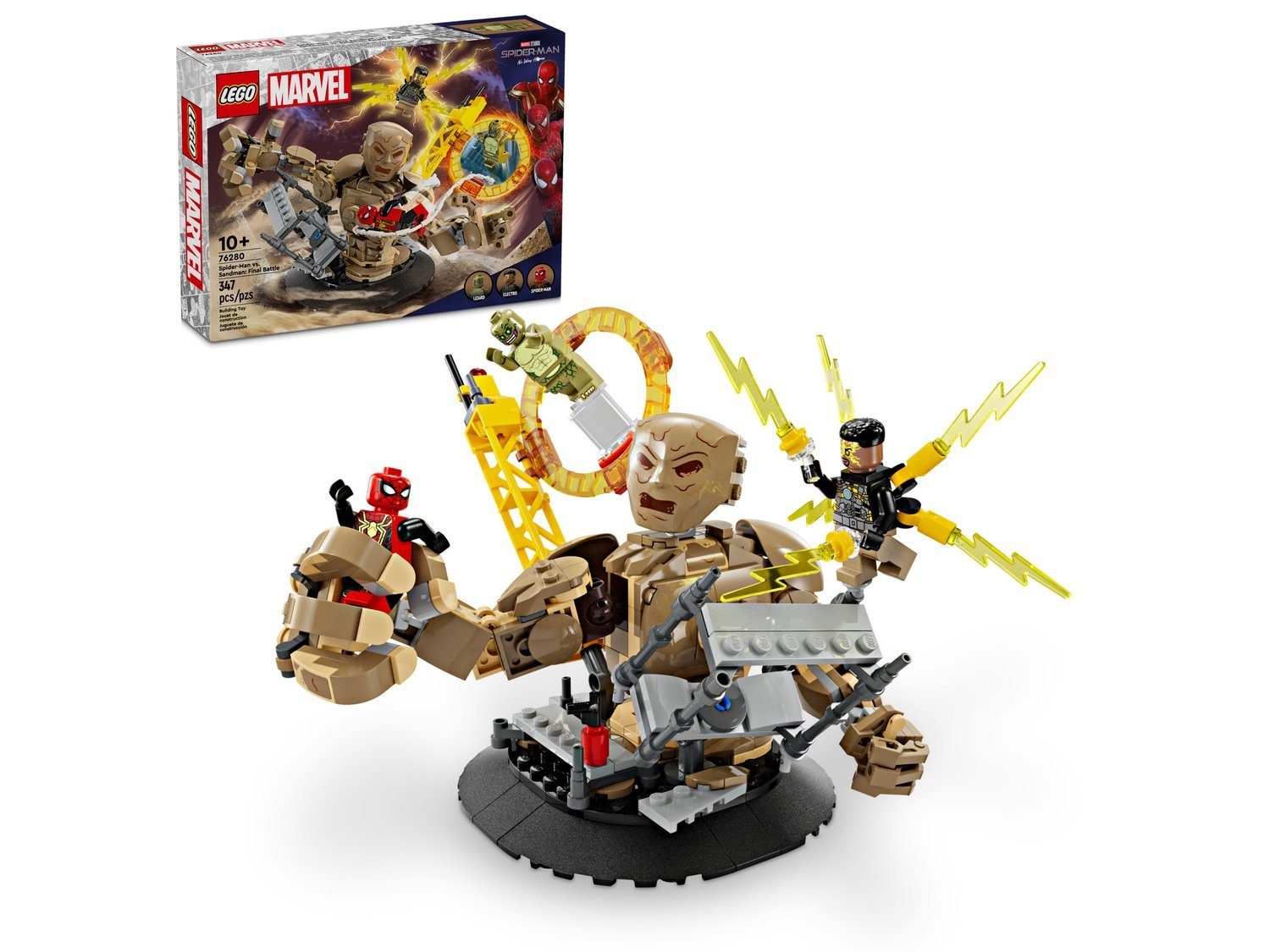 LEGO® Marvel 76280 Spider-Man vs. Sandman: Showdown Spielbausteine, (Set, 3 günstig online kaufen