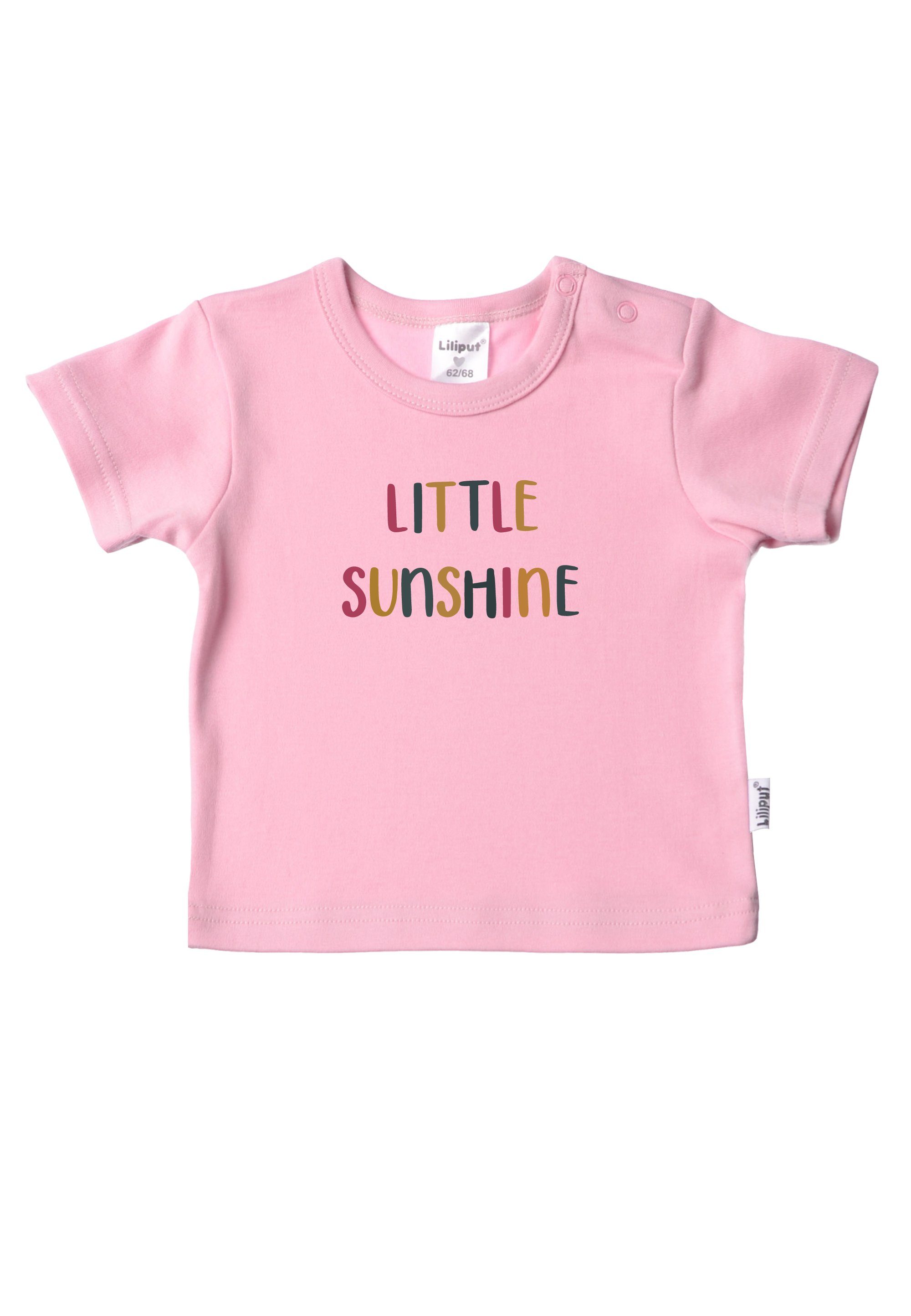mit Motivprint T-Shirt Little Sunshine (2-tlg) Liliput schönem