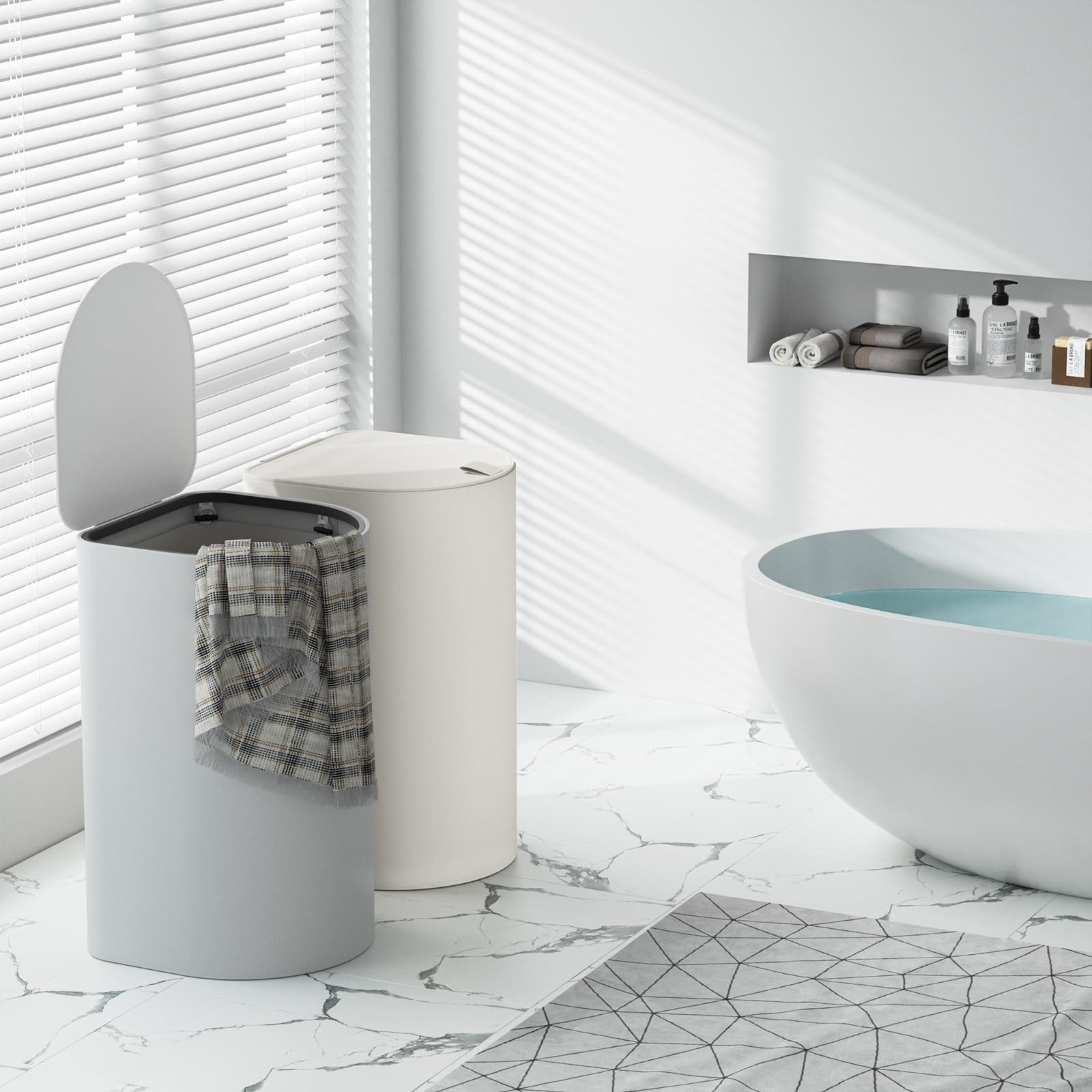 Rainsworth Wäschekorb 140L Wäschesammler - 4 Herausnehmbaren Wäschesäcke günstig online kaufen