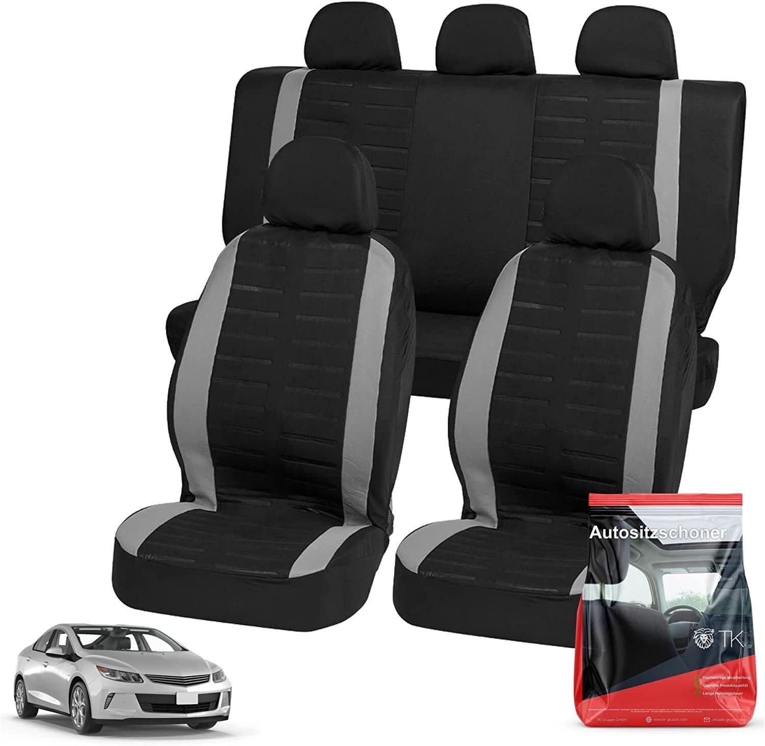 Vordersite - autogadget® 4er Rücksitze, Autositzbezüge - & Schonbezüge Auto Autositzbezug
