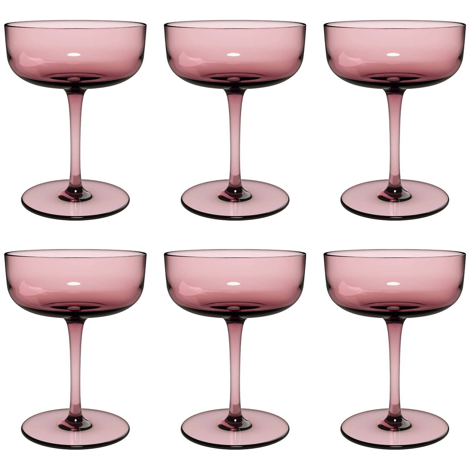 like. by Villeroy & Boch Sektglas Like Glass Sektschalen / Dessertschalen 100 ml, Glas