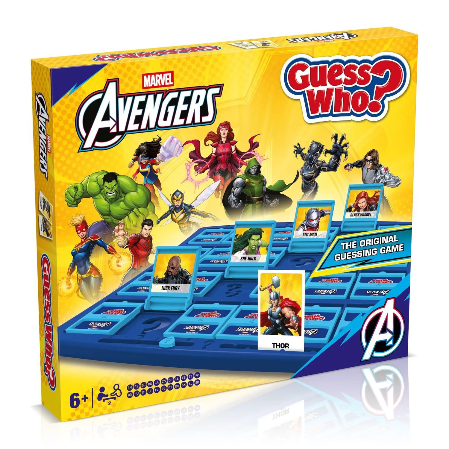 Winning Moves Spiel Wer ist es? Avengers