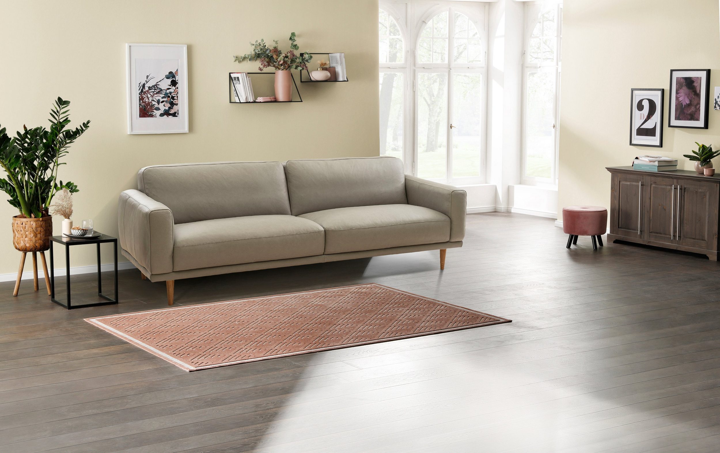 Sofa 3-Sitzer LOIC von PREMIUM COLLECTION BY HOME AFFAIRE - Einrichtungsvorschlag