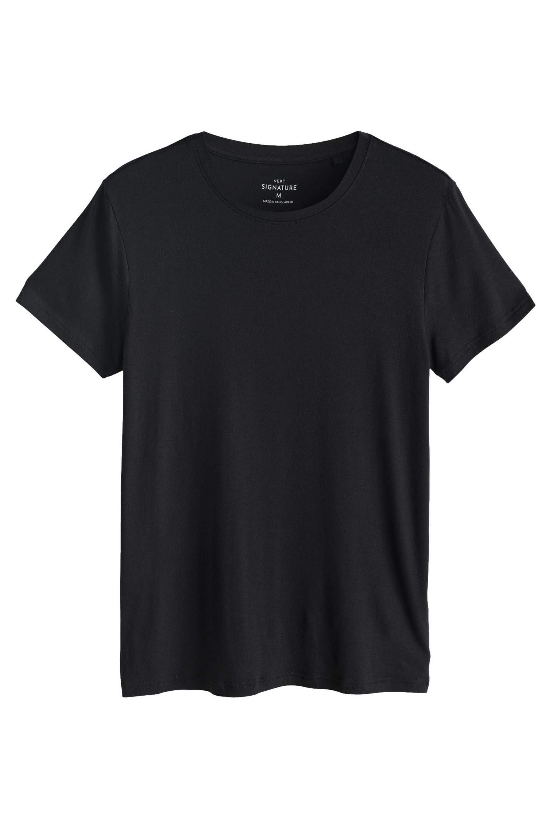 Next T-Shirt Signature T-Shirts aus Lyocell, 2er-Pack (2-tlg) günstig online kaufen