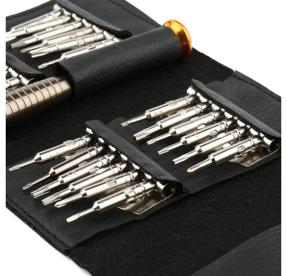 Thumbnail - H&S Schraubendreher Uhrmacher und Reparatur Mini Schraubenzieher Set, (25 St), Mini Schraubenzieher Set für Uhrmacher un...