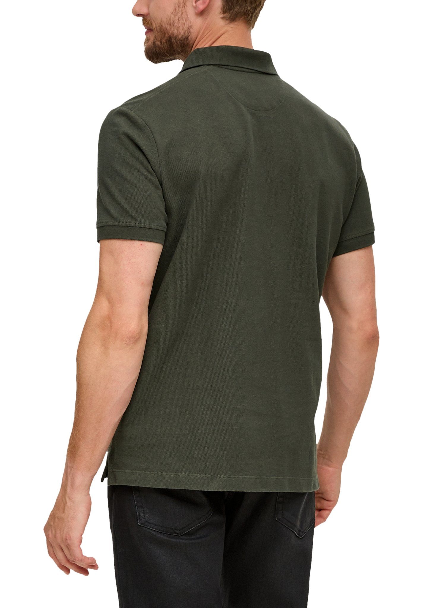 s.Oliver Poloshirt mit Logostickerei günstig online kaufen