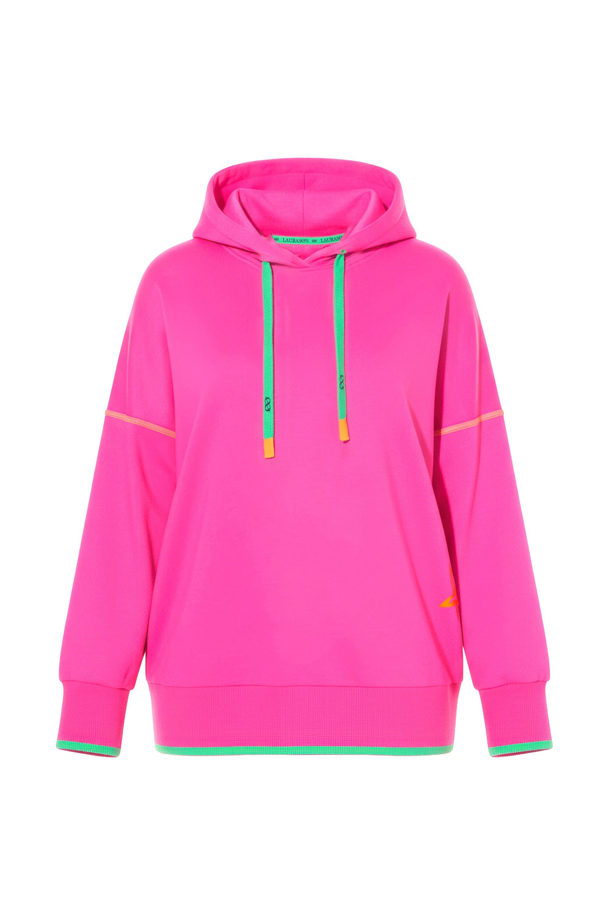 Laurasøn Sweatshirt Kapuzen-Sweatshirt mit Rückenprint günstig online kaufen