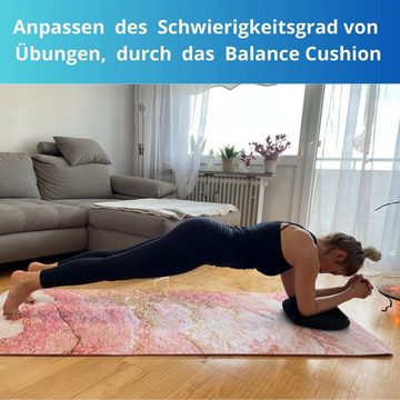 Barbara Klein Balancekissen Barbara Klein Balancekissen ideal für Fitness, Yoga & Therapie, integrierter Tragegriff, Noppenoberfläche