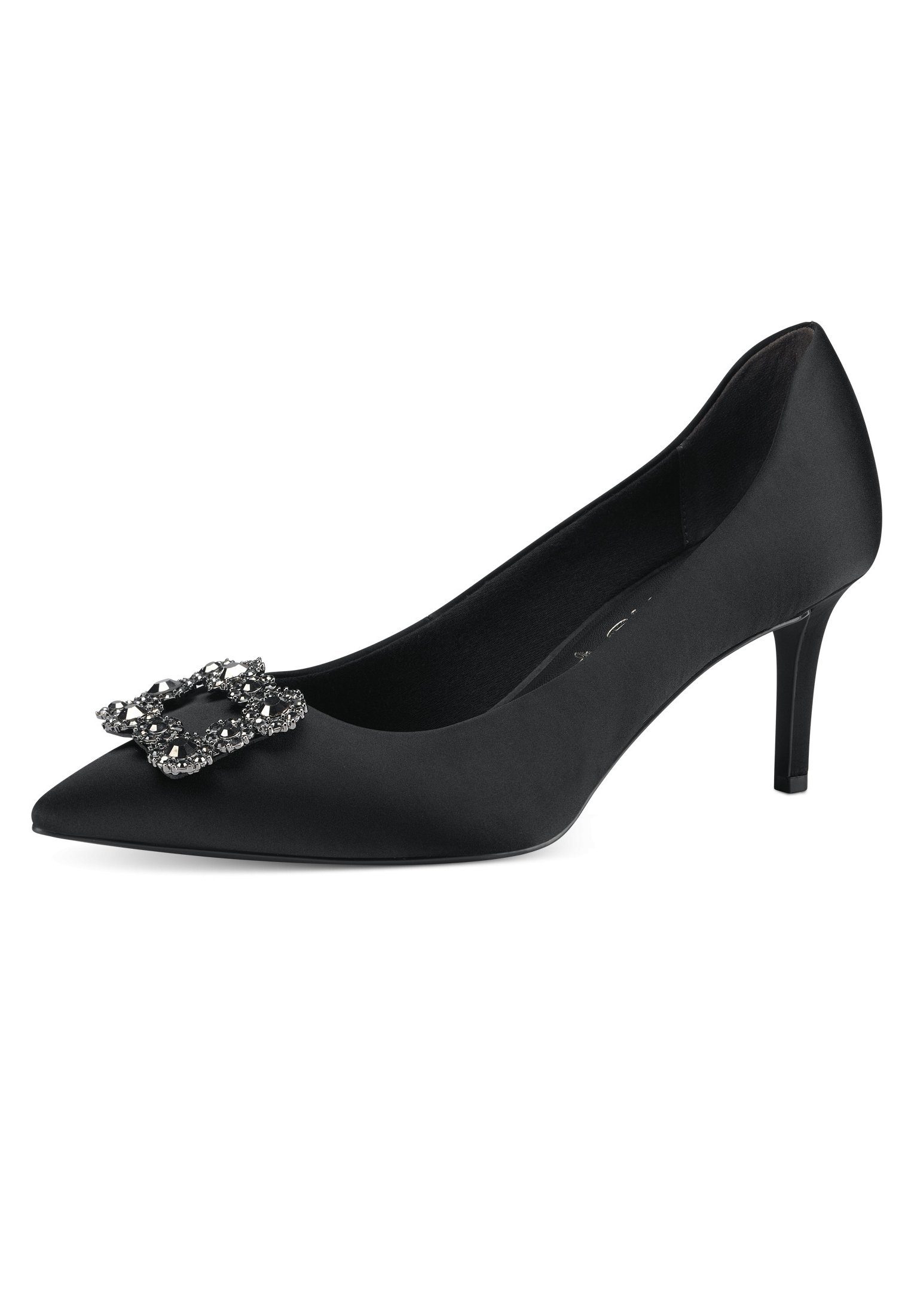 Tamaris 1-22430-20 070 Black Satin Pumps