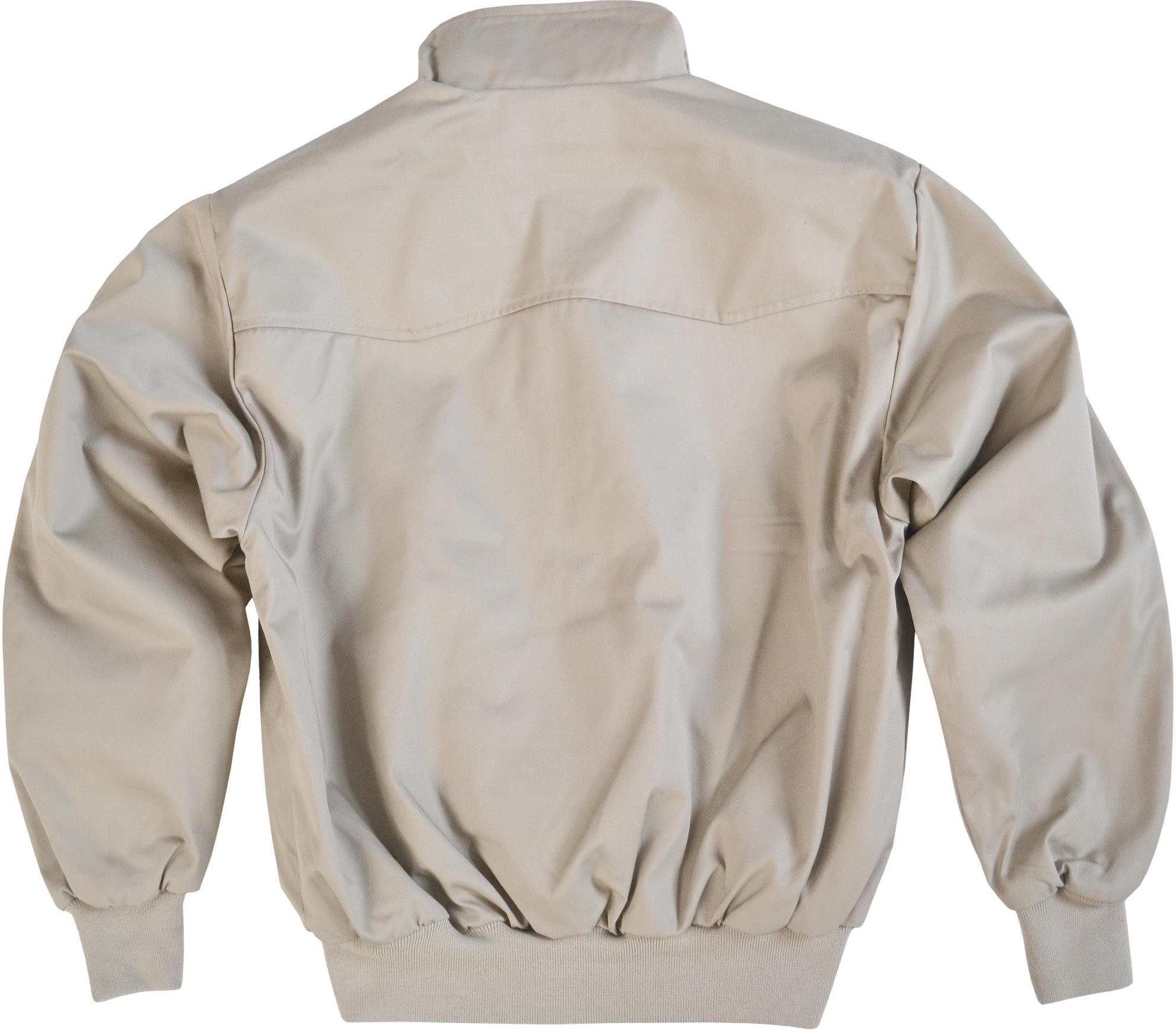 normani Blouson Harrington Jacke Gefütterte Winterjacke mit Karomuster Blou günstig online kaufen